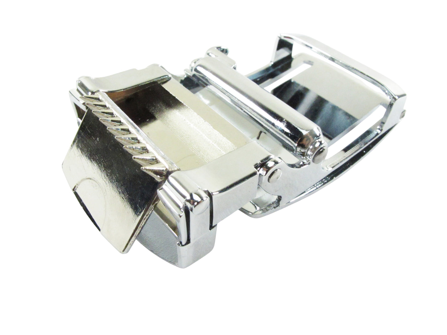 Genuine Stingray Skin Leather Stainless Steel Auto Locking Buckle for Belt without Step