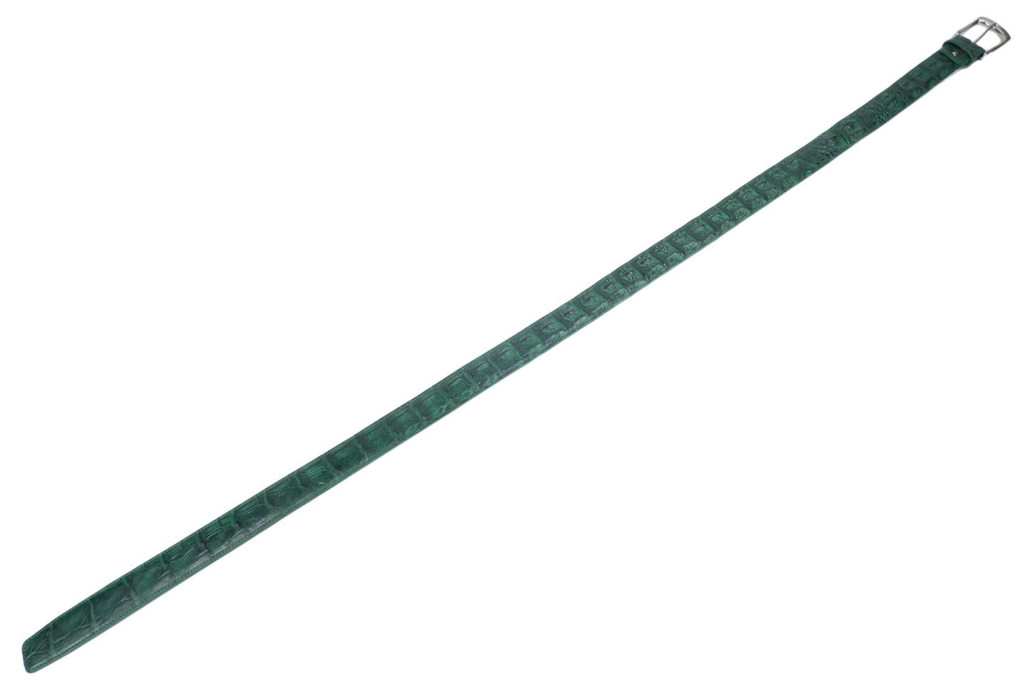 Genuine Crocodile Hornback Skin Leather Casual Men's Belt