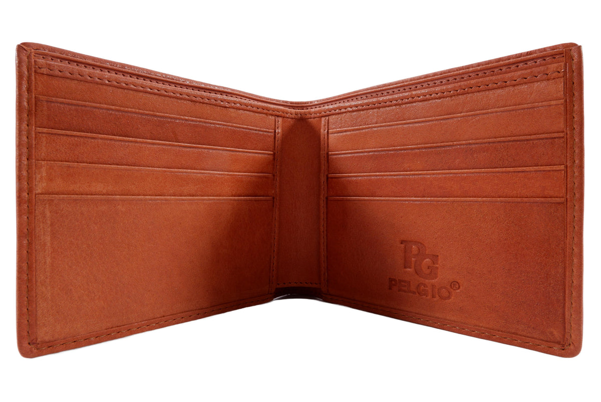 Genuine Crocodile Belly Skin Leather Luxury Bifold Wallet
