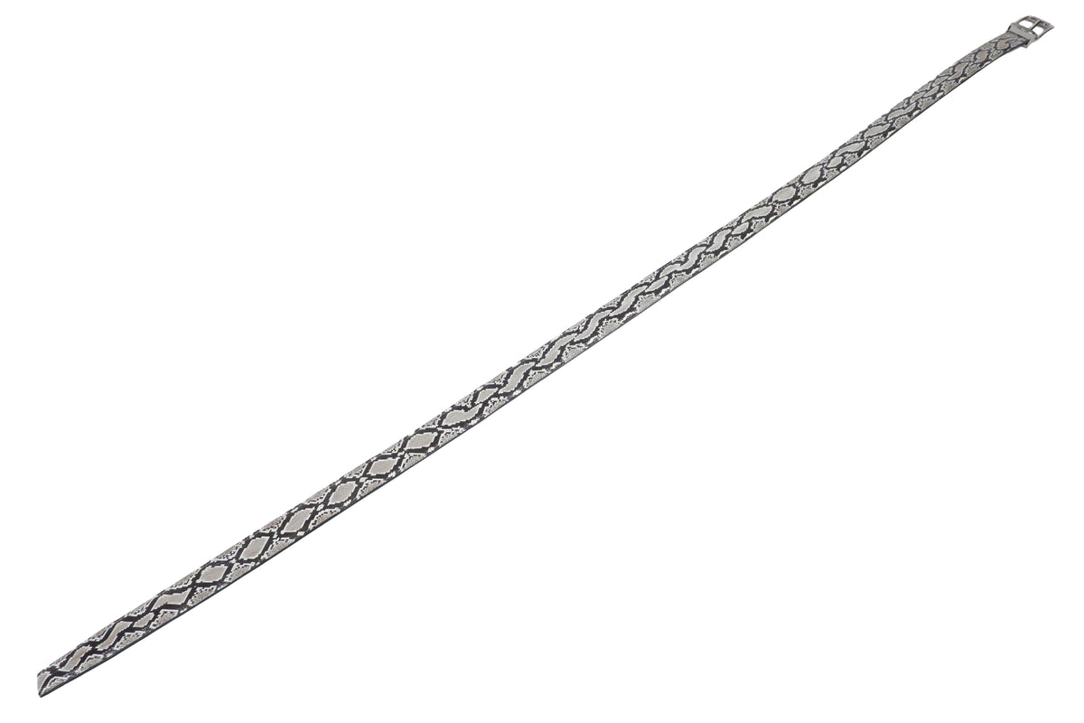 Genuine Python Snake Skin Leather Women's Belt