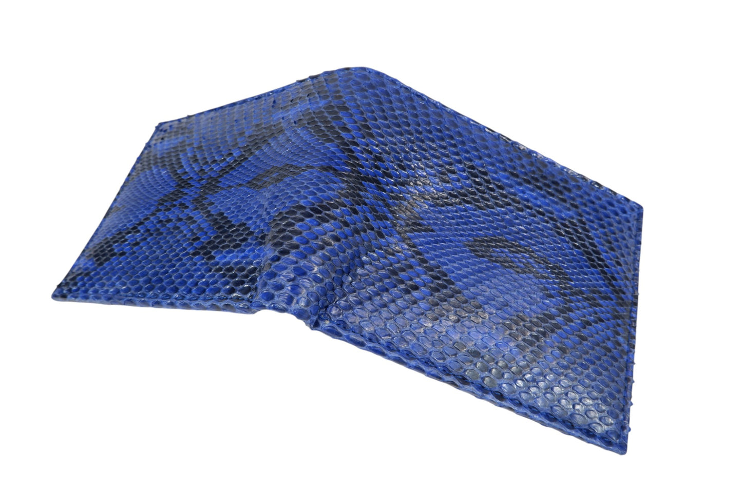 Genuine Reticulated Python Snake Skin Soft Bifold Wallet