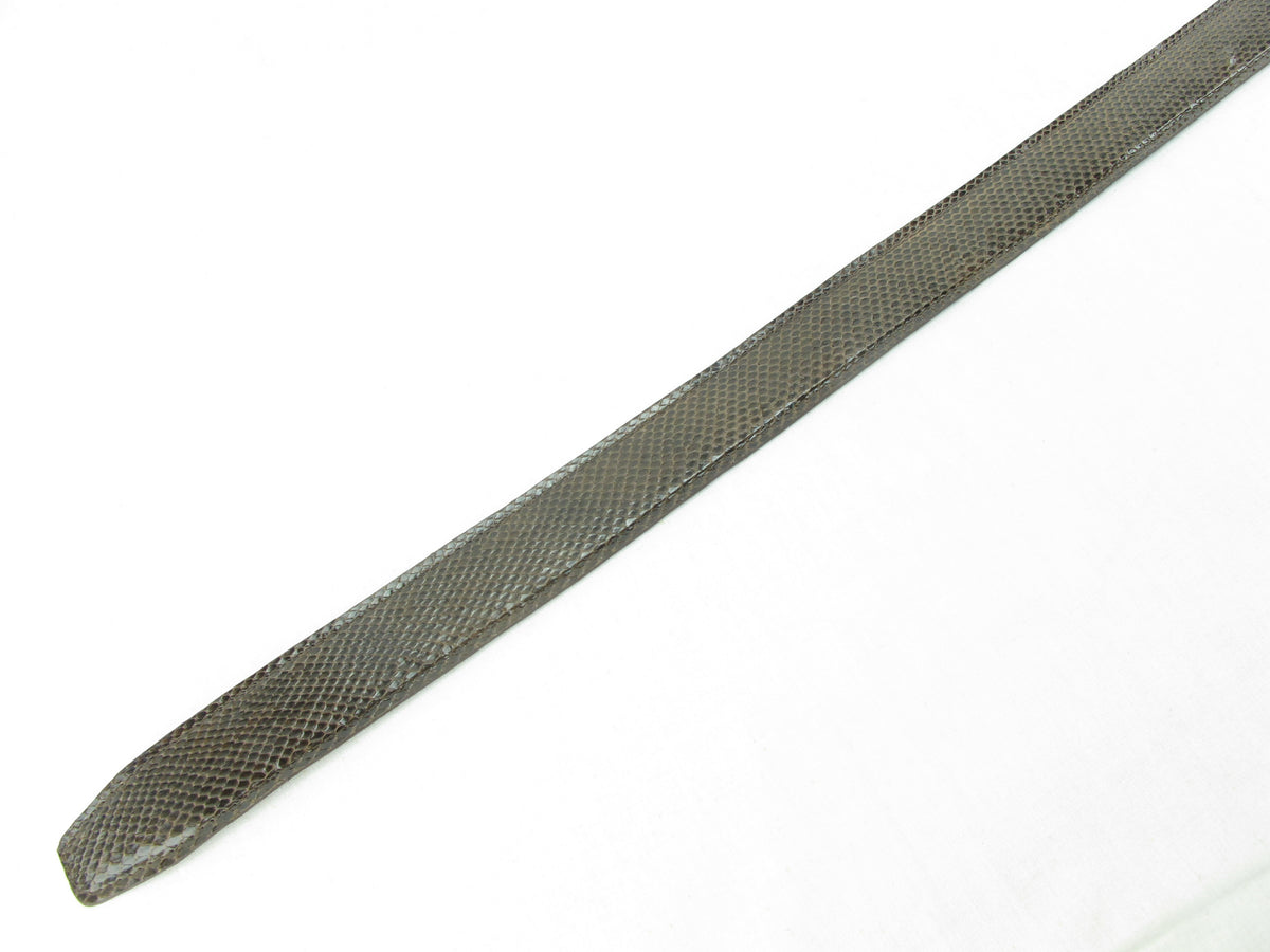 Genuine Cobra Snake Skin Leather Casual Men's Belt