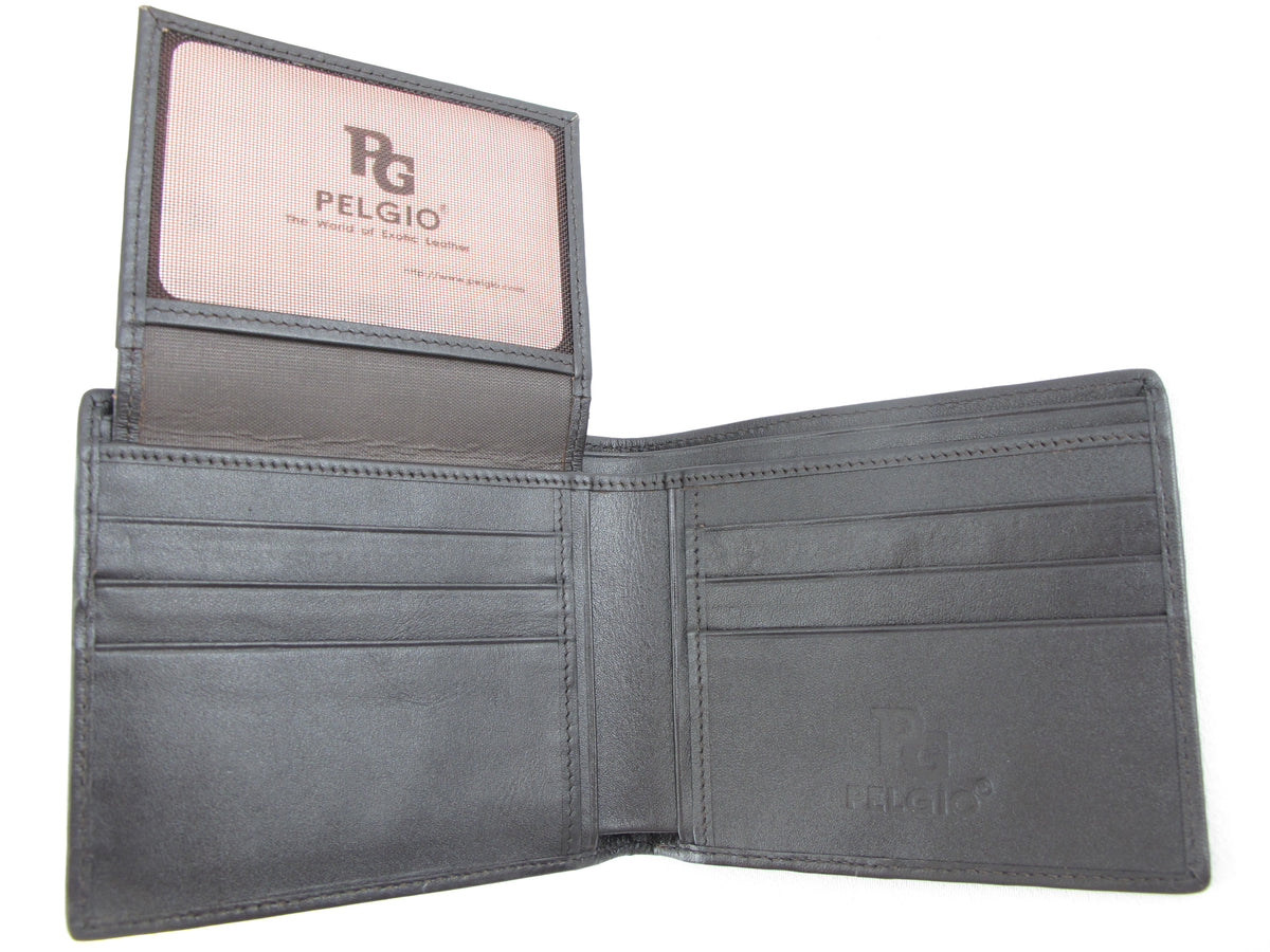 Genuine Cobra Snake Skin Leather Bifold Wallet