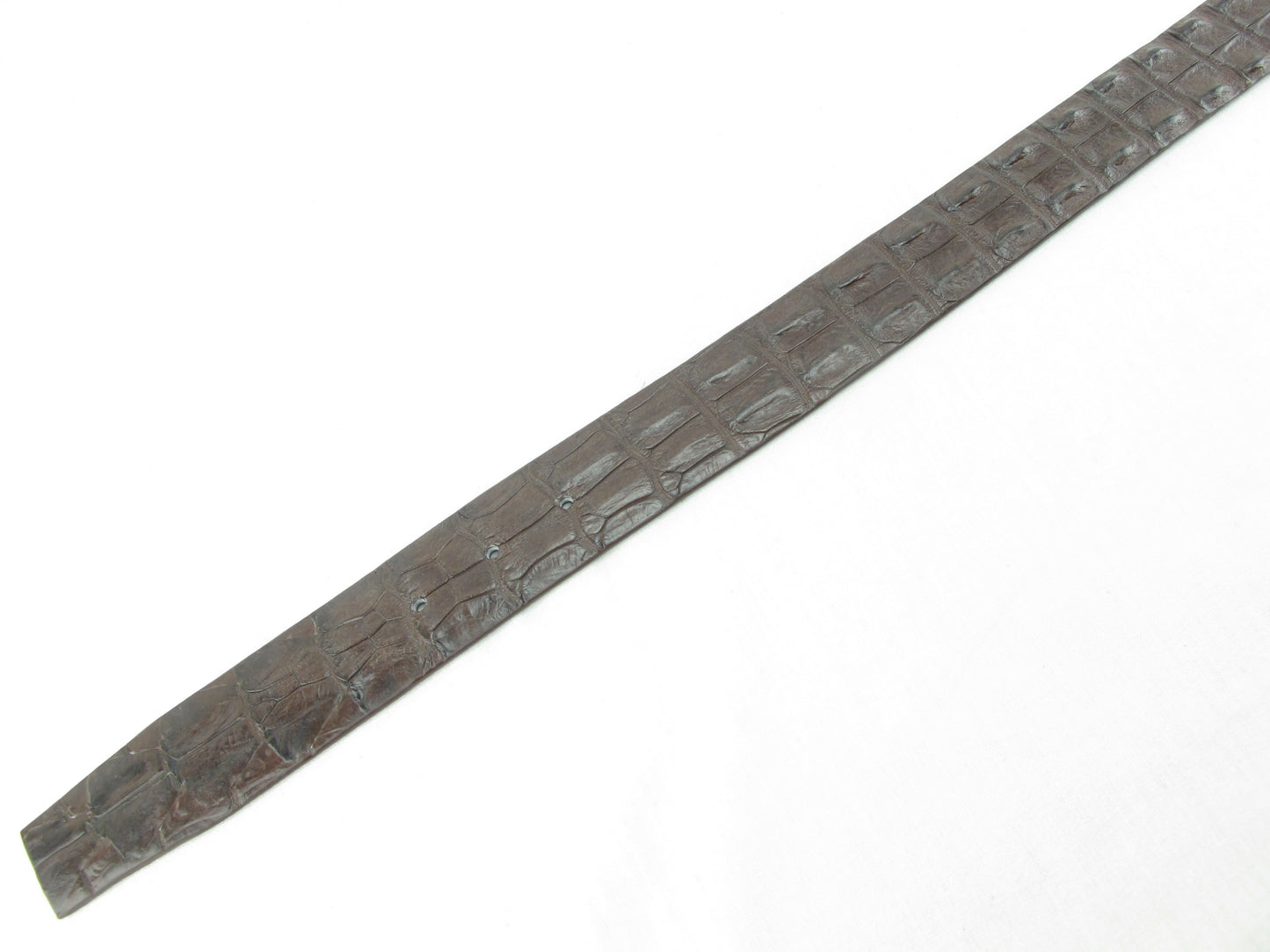 Genuine Crocodile Double Hornback Skin Leather Luxury Casual Men's Belt