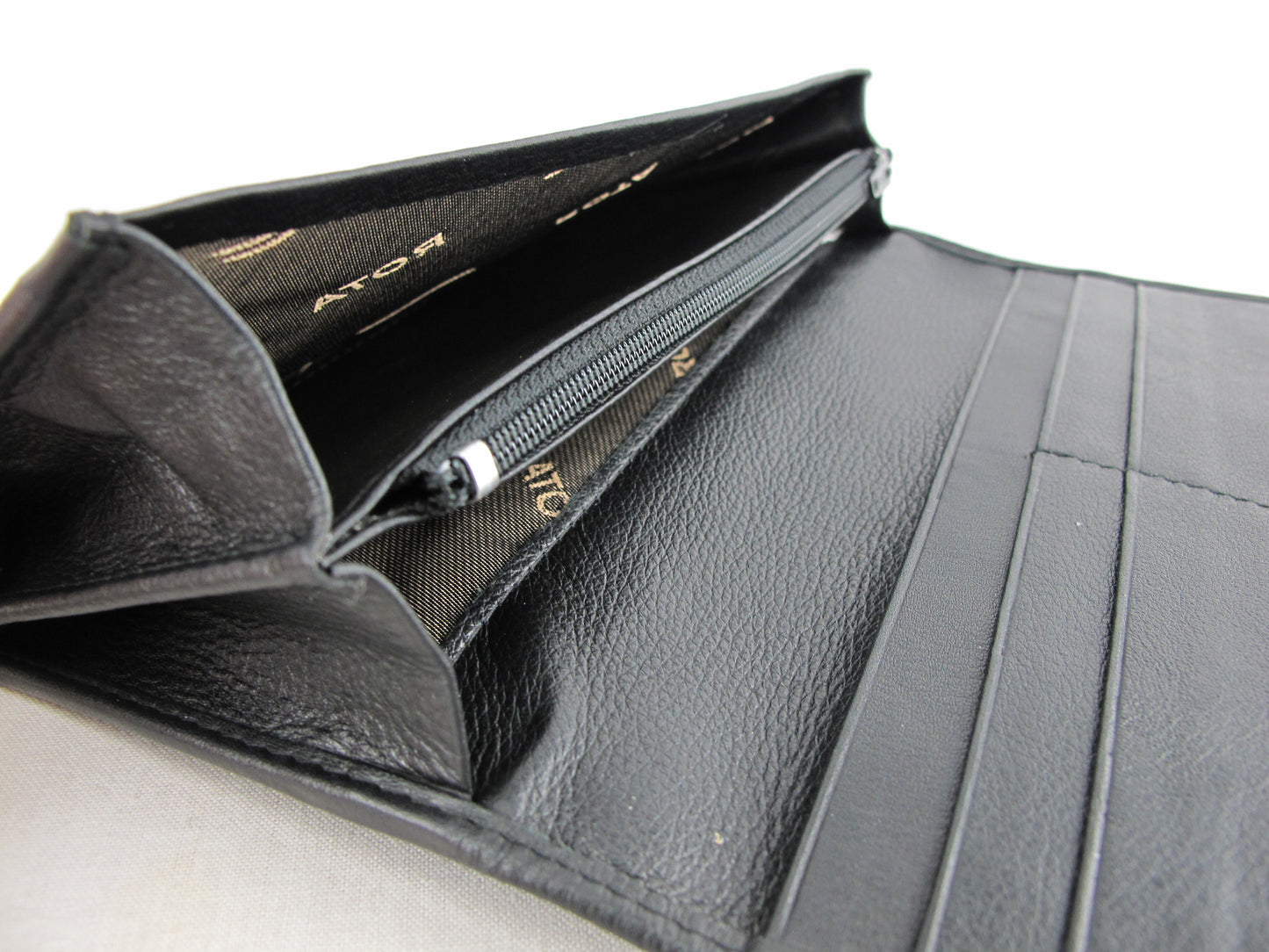 Genuine Polished Stingray Skin Leather Women's Long Clutch Wallet Purse