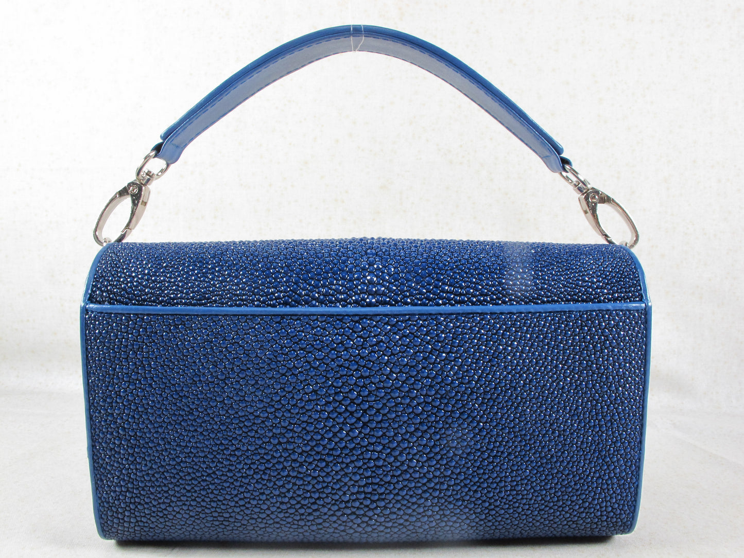 PELGIO Genuine Stingray Skin Leather Women's Clutch & Shoulder Bag