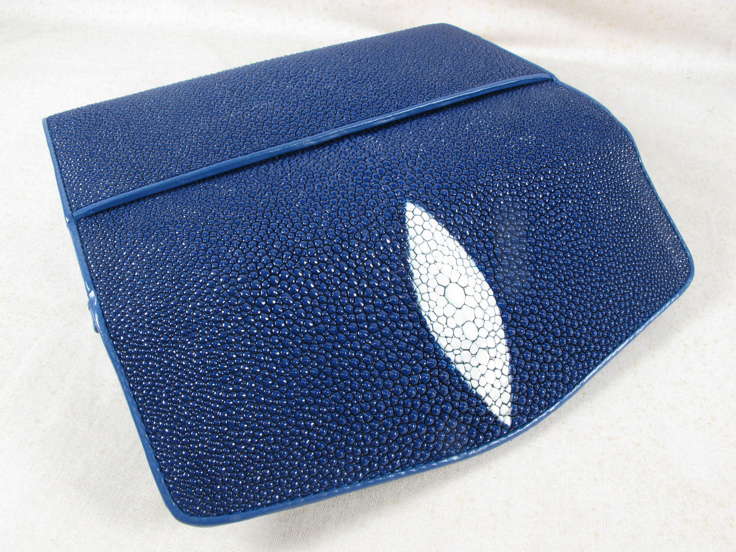 PELGIO Genuine Stingray Skin Leather Women's Clutch & Shoulder Bag