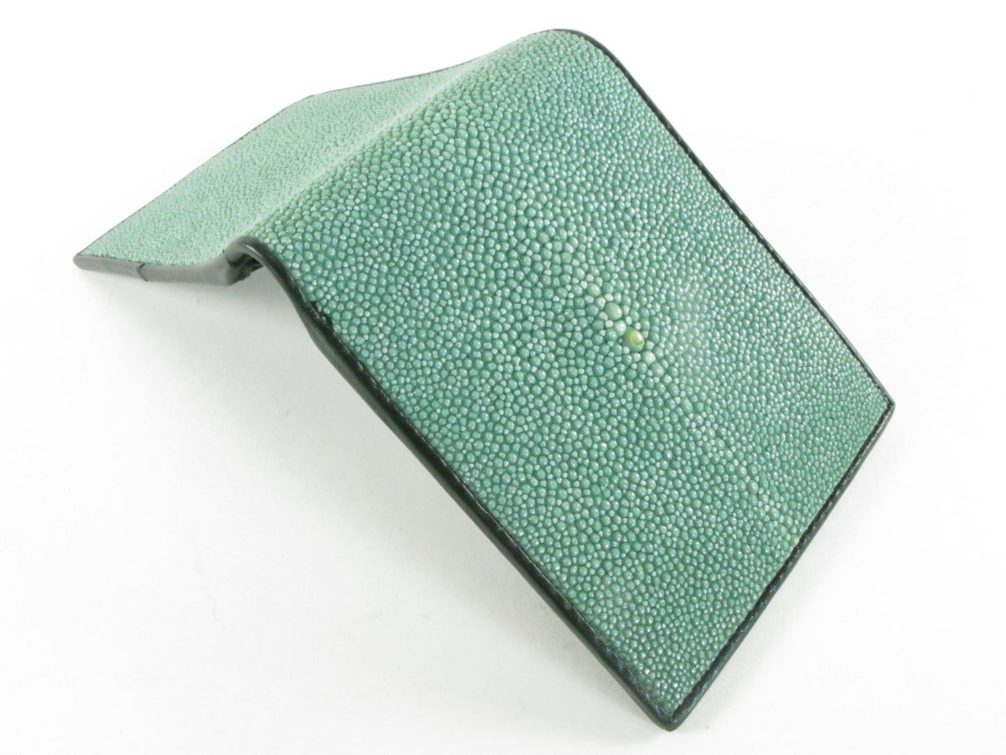 Genuine Stingray Skin Leather Bifold Men's Wallet