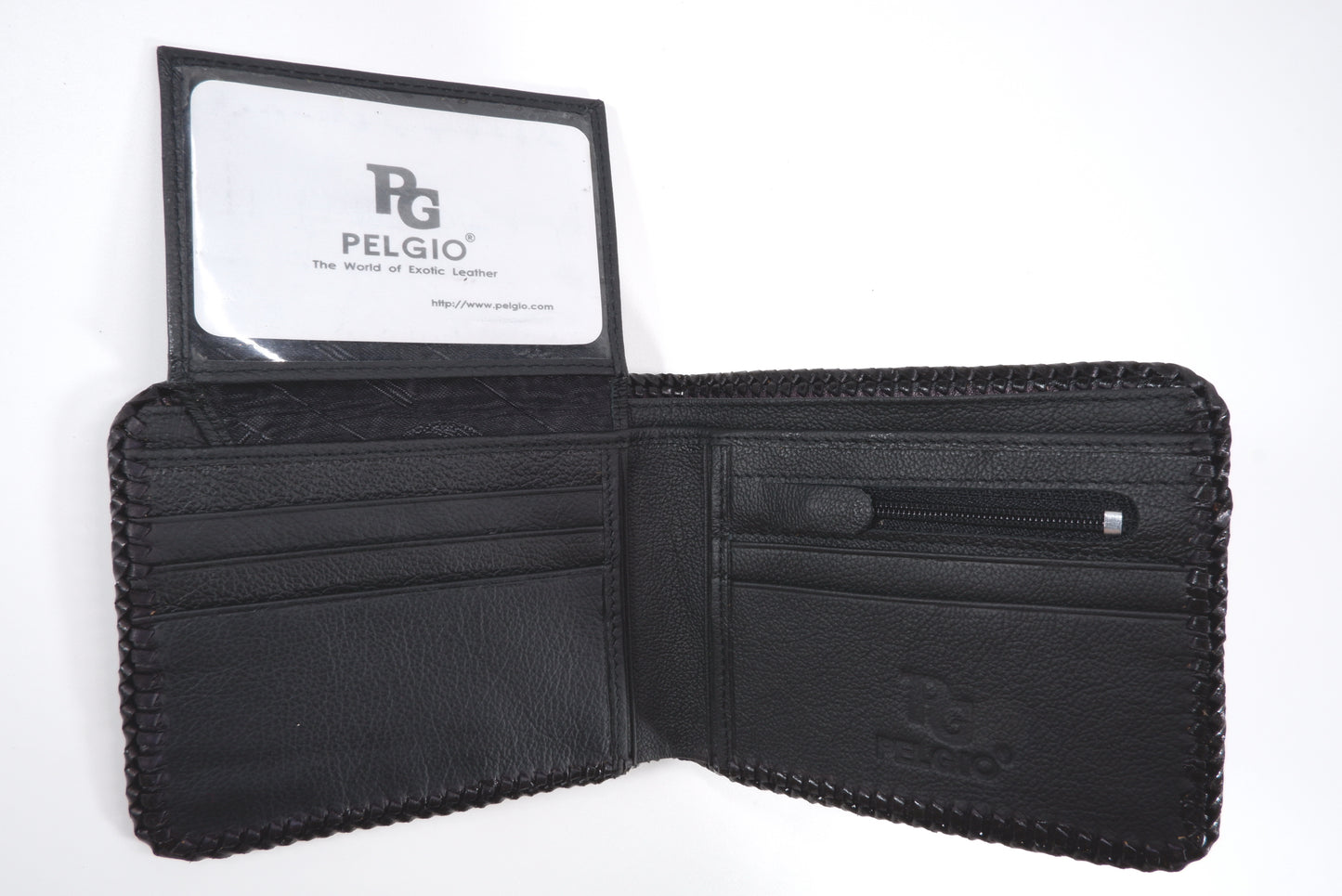 Genuine Stingray Skin Leather Vintage Handmade Bifold Men's Wallet
