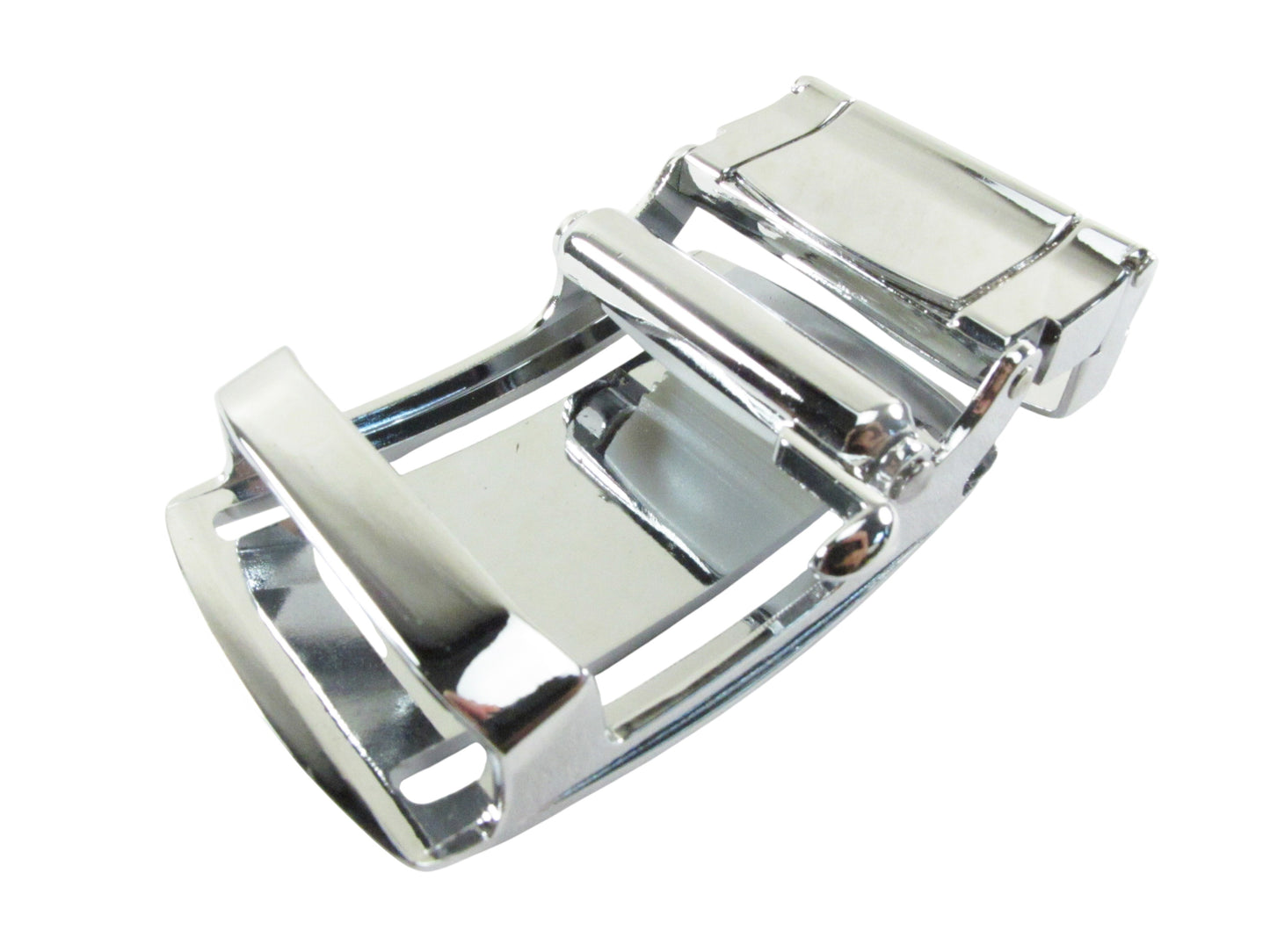 Genuine Stingray Skin Leather Stainless Steel Auto Locking Buckle for Belt without Step