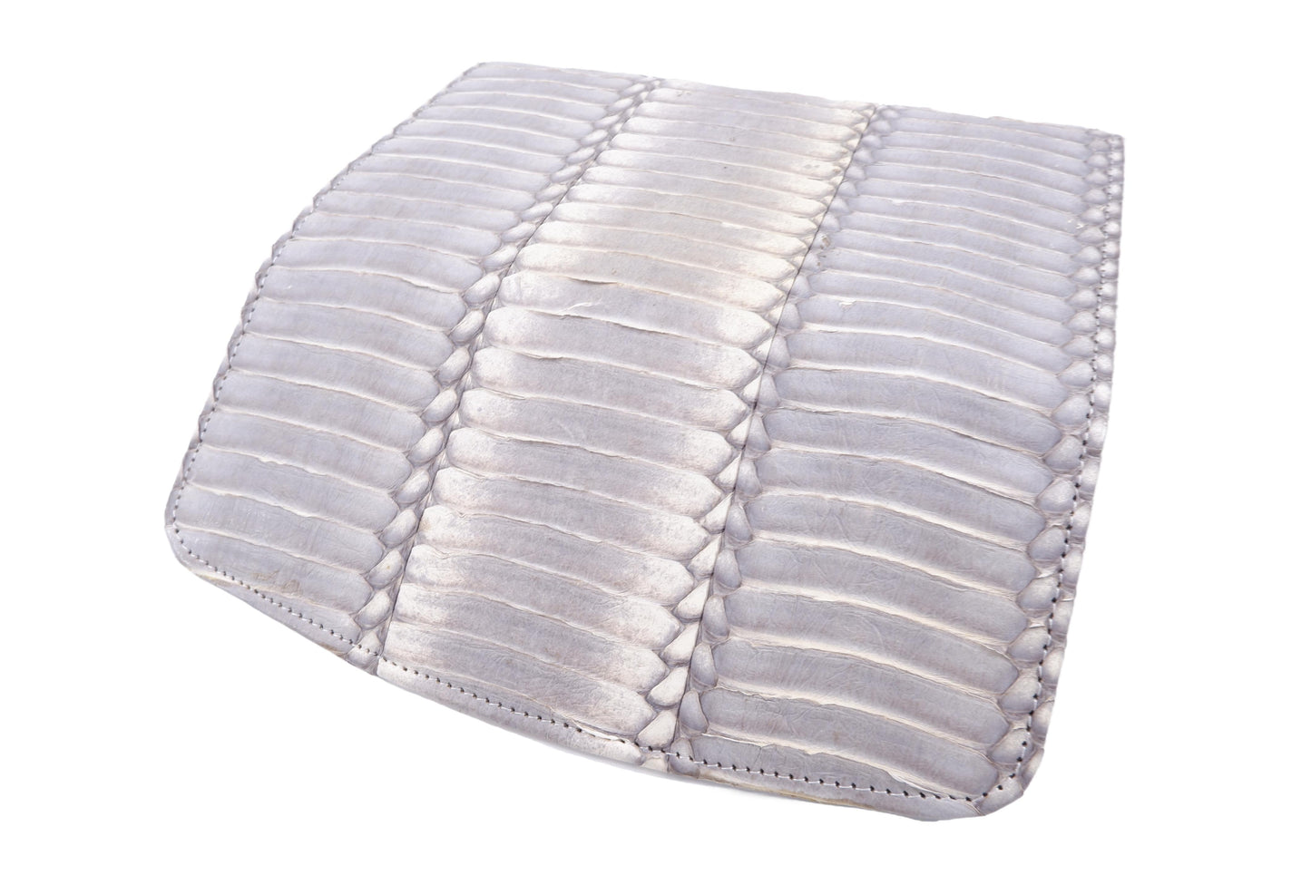 Genuine Cobra Snake Belly Skin Leather Women's Trifold Clutch Wallet Purse