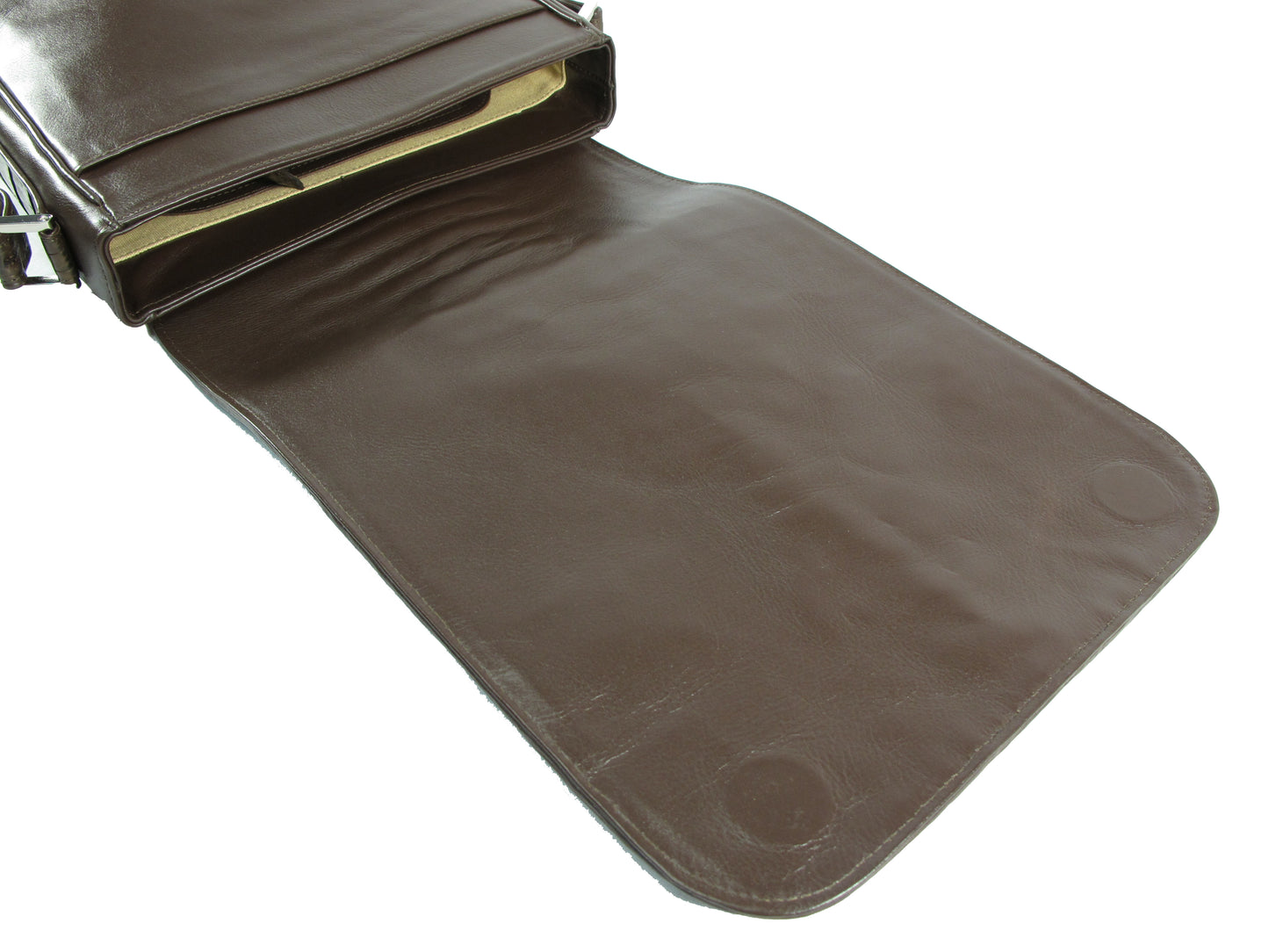 Genuine Crocodile Caiman Skin Leather Men's Crossbody Messenger Bag