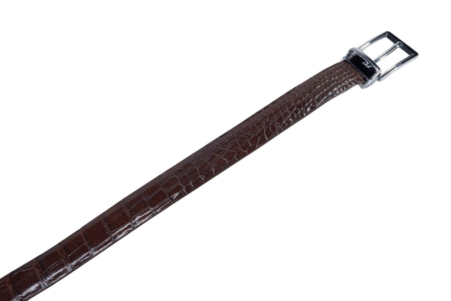 Genuine Crocodile Belly Skin Leather Women's Belt