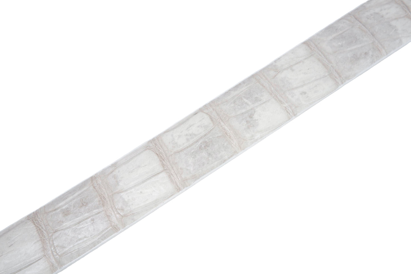 Genuine Crocodile Belly Skin Leather Auto Locking Luxury Men's Belt