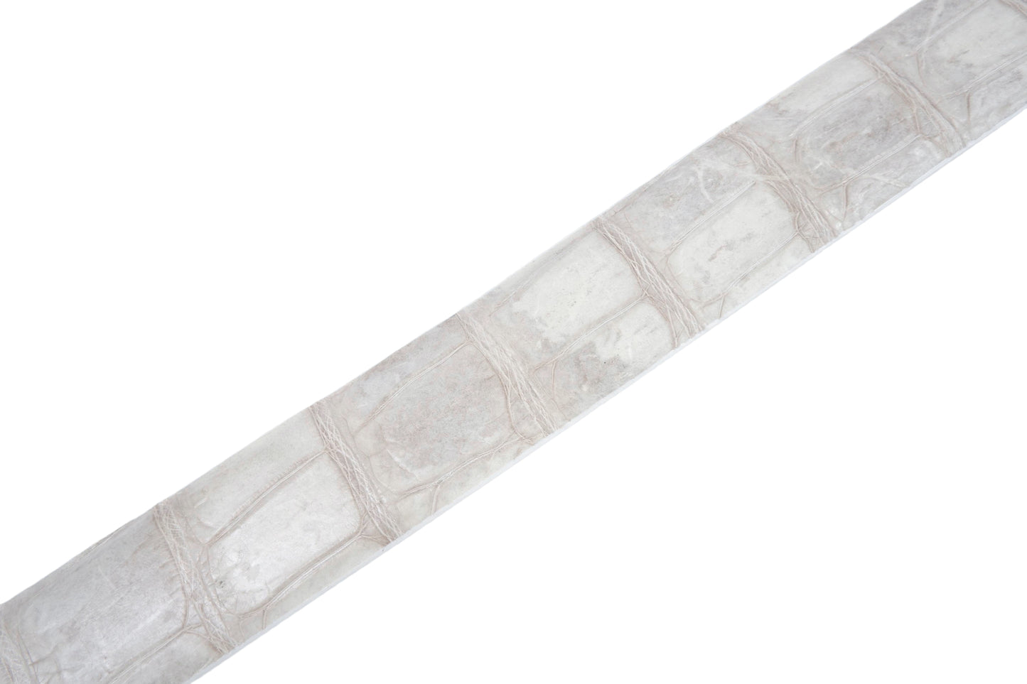 Genuine Crocodile Belly Skin Leather Auto Locking Luxury Men's Belt