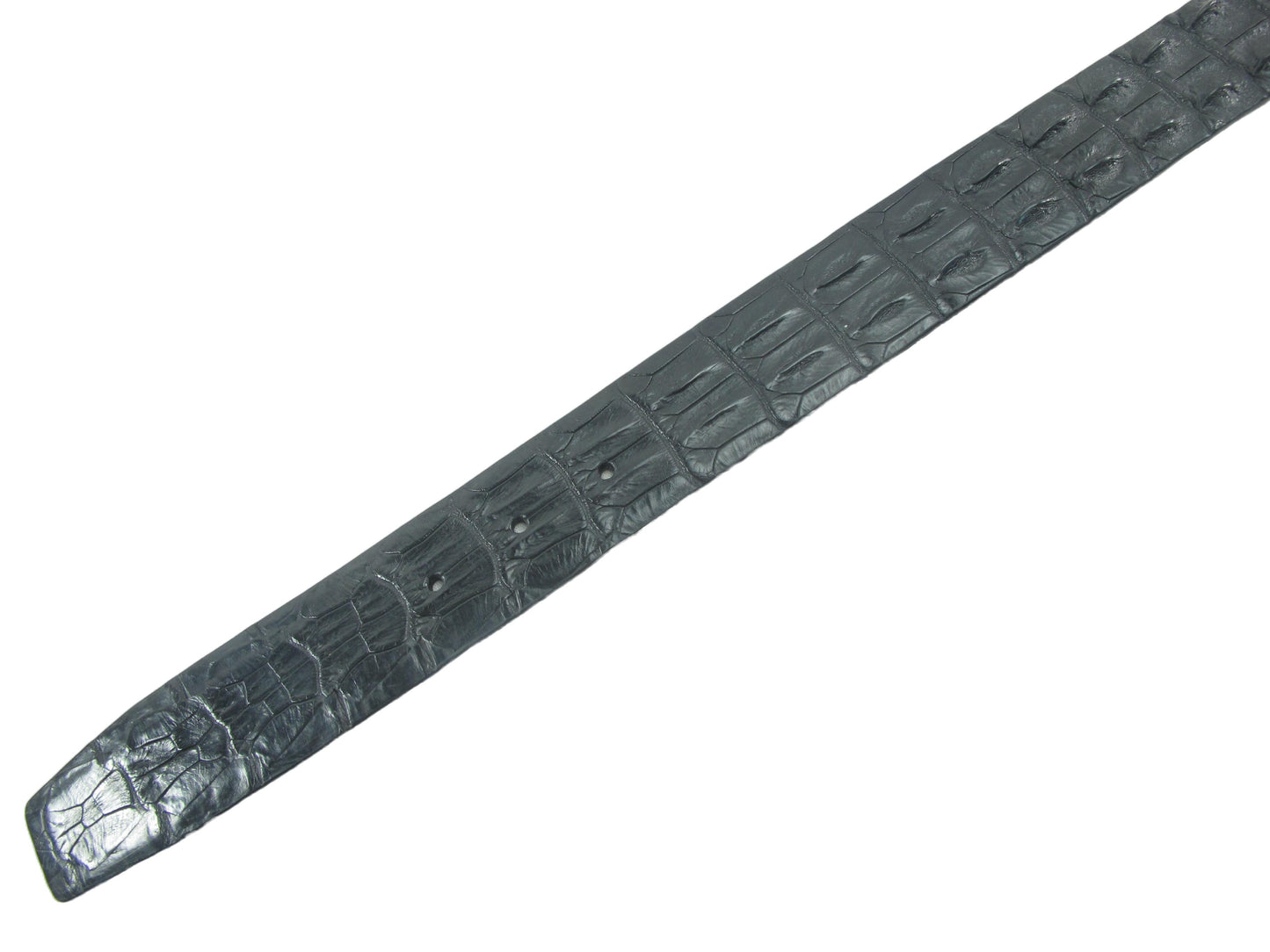 Genuine Crocodile Double Hornback Skin Leather Luxury Casual Men's Belt