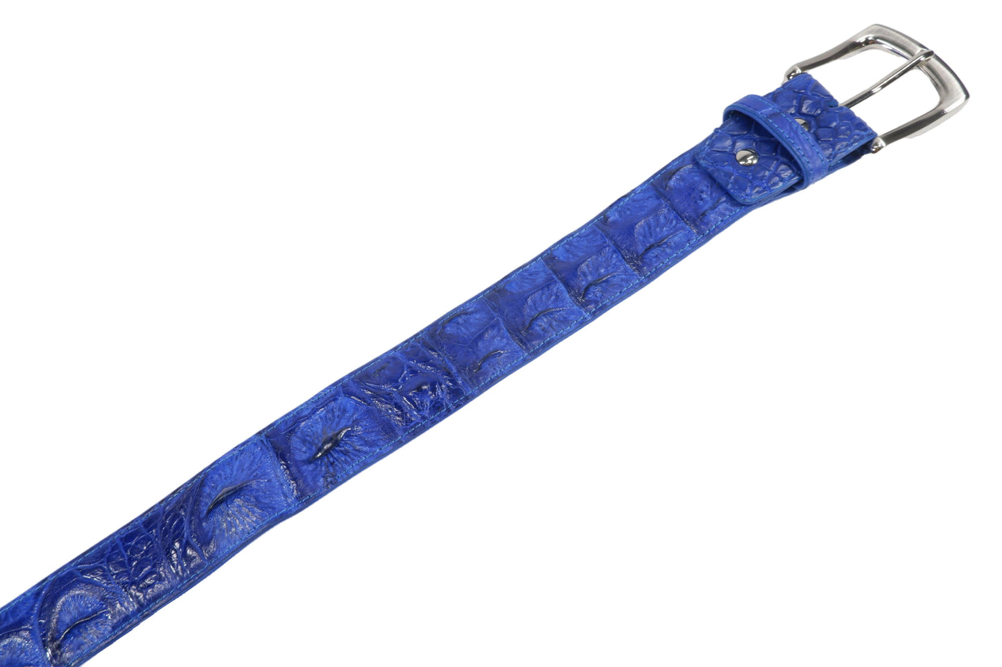 Genuine Crocodile Hornback Skin Leather Casual Men's Belt