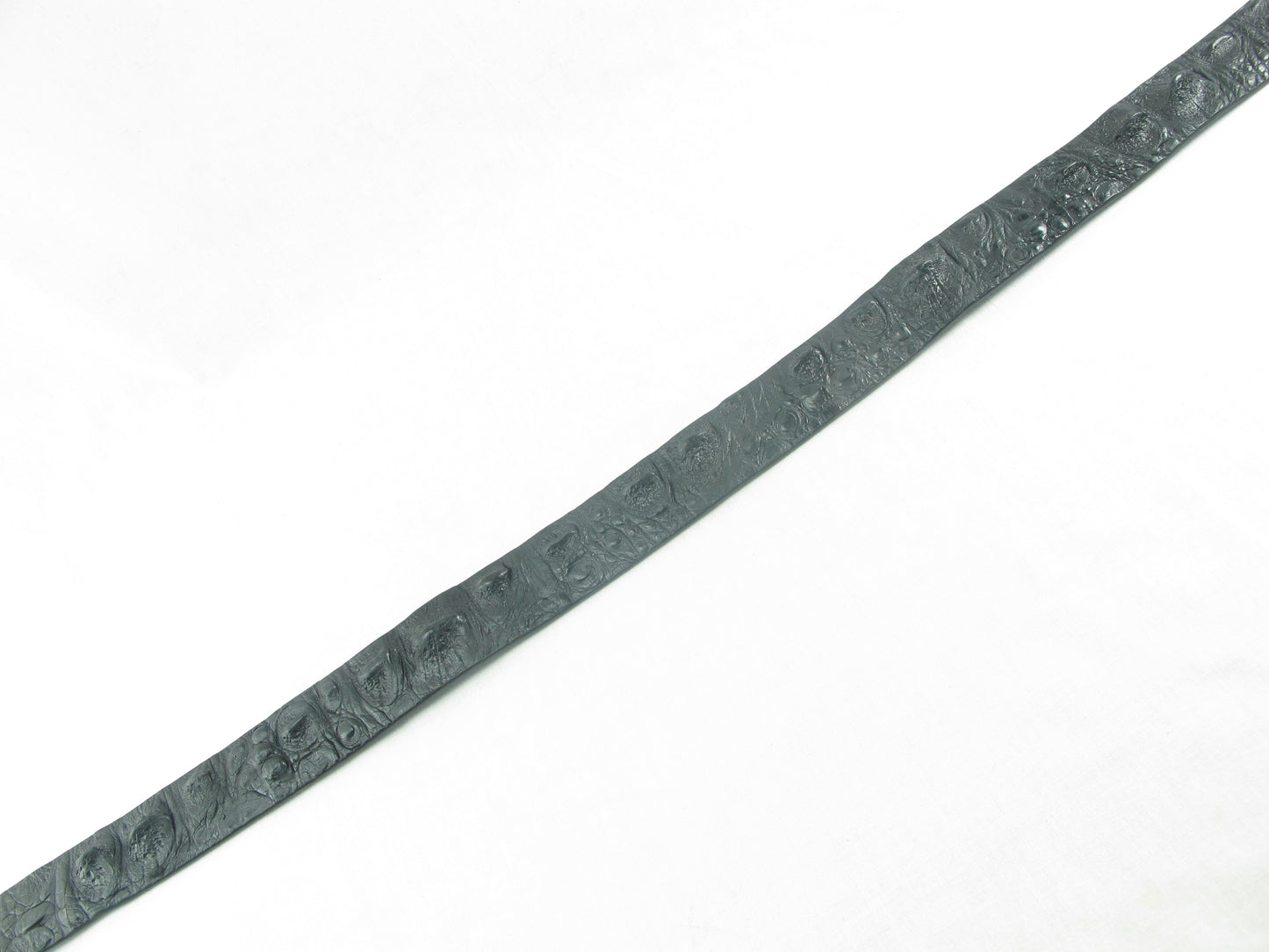 Genuine Crocodile Head Bump Skin Leather Auto Locking Men's Belt