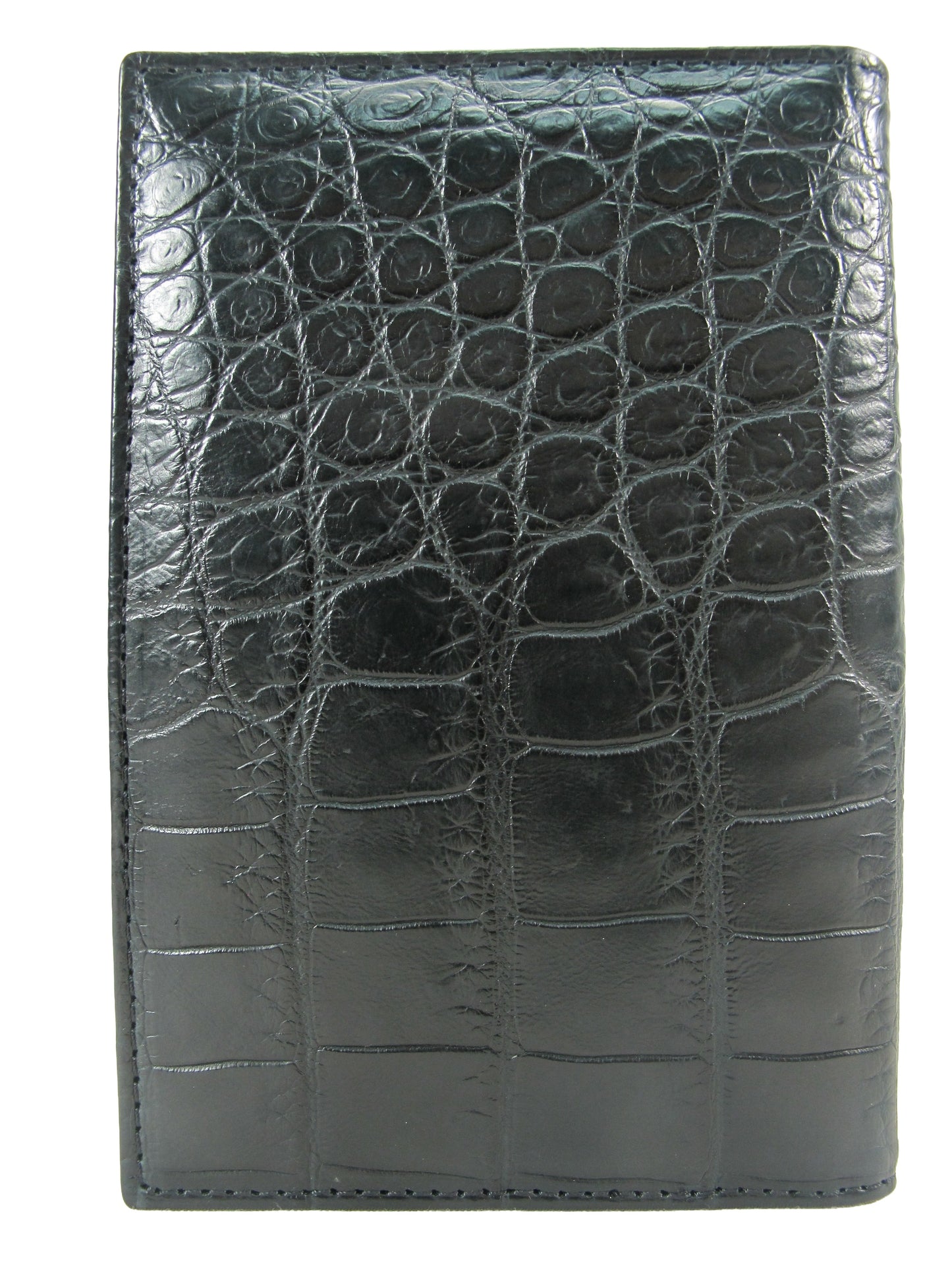 Genuine Crocodile Belly Skin Leather Luxury Passport & Card Holder Wallet