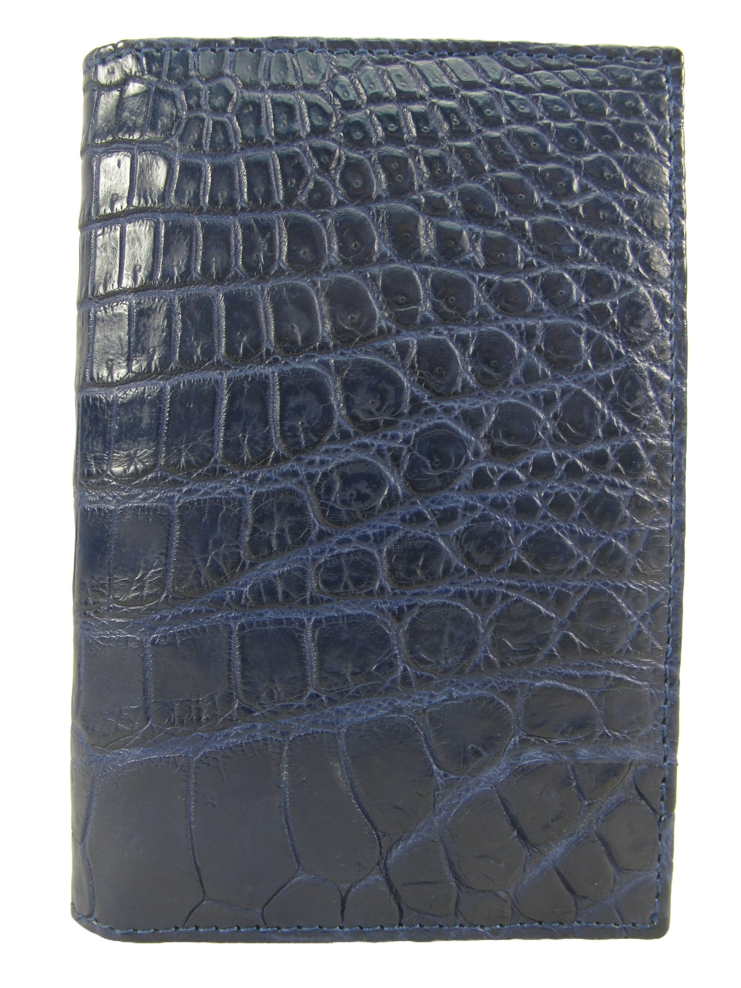 Genuine Crocodile Belly Skin Leather Luxury Passport & Card Holder Wallet