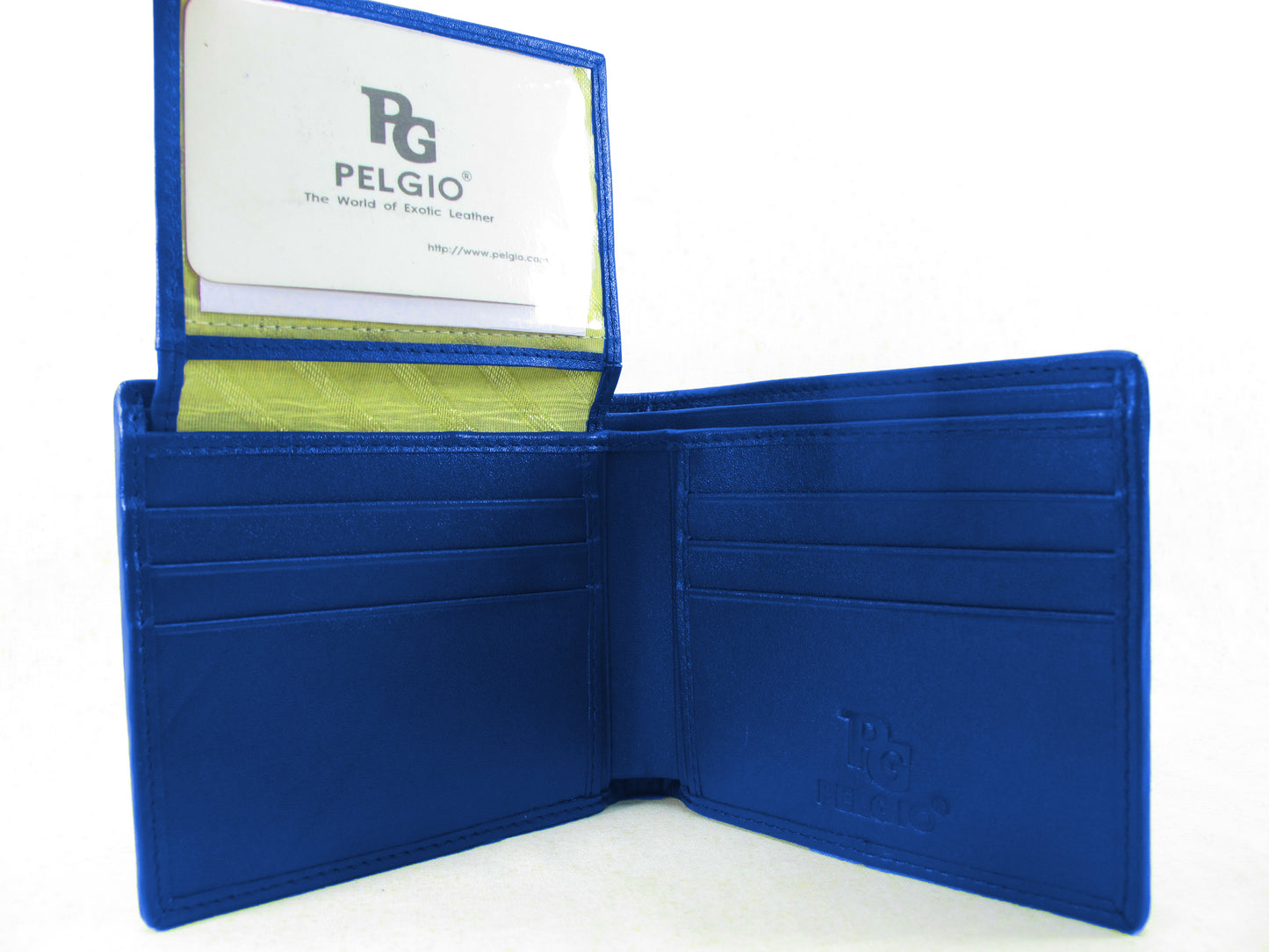 Genuine Crocodile Head Bump Skin Leather Bifold Wallet