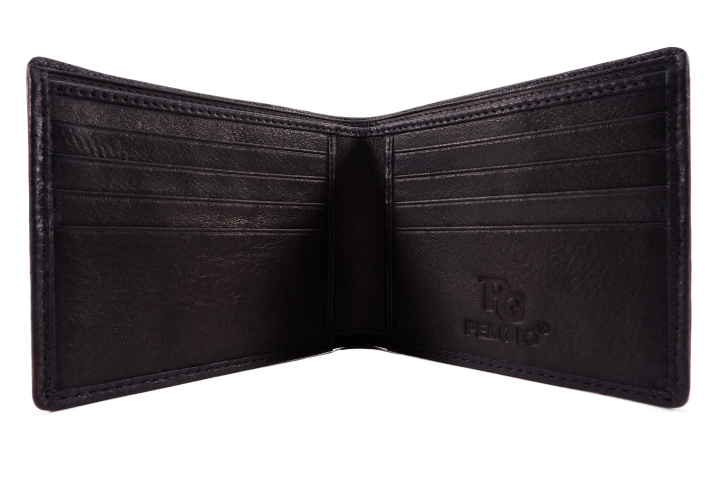 Genuine Crocodile Belly Skin Leather Luxury Bifold Wallet