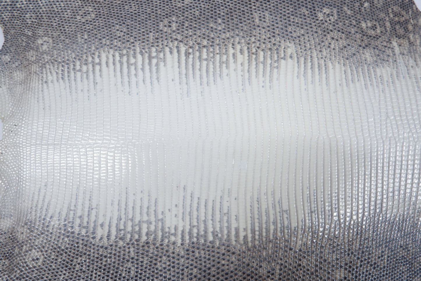 Genuine Water Monitor Lizard Belly Skin Leather Hide Pelt Natural