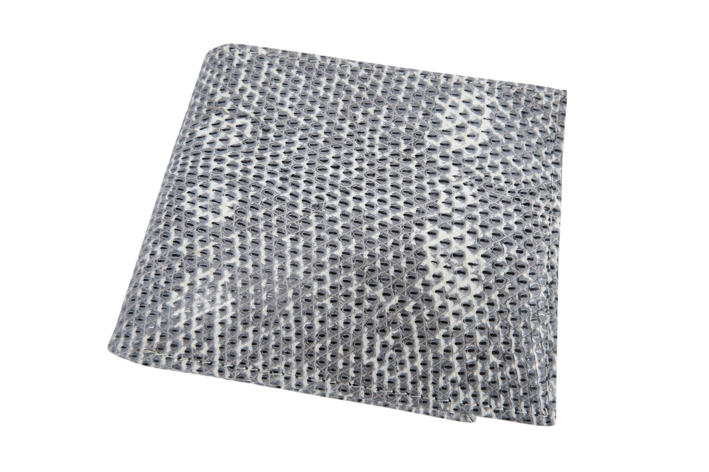 Genuine Lizard Skin Leather Bifold Wallet