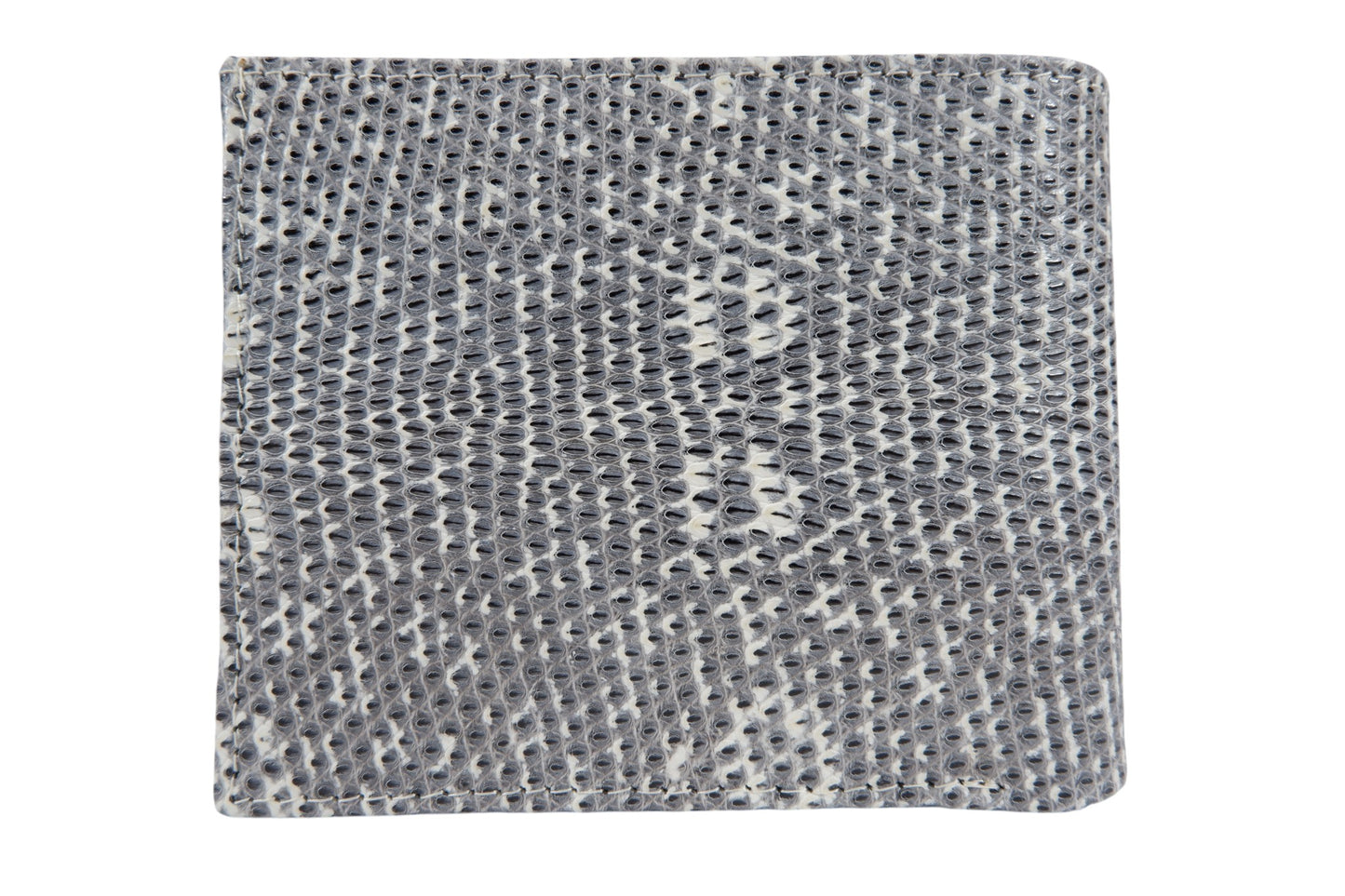 Genuine Lizard Skin Leather Bifold Wallet