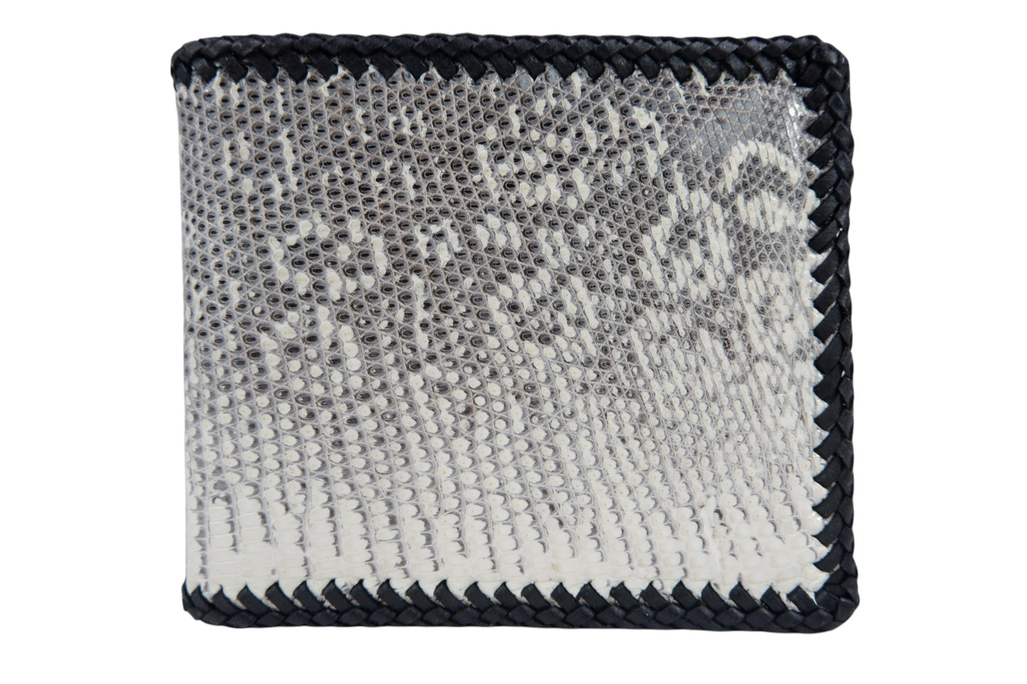 Genuine Lizard Skin Leather Handmade Bifold Wallet