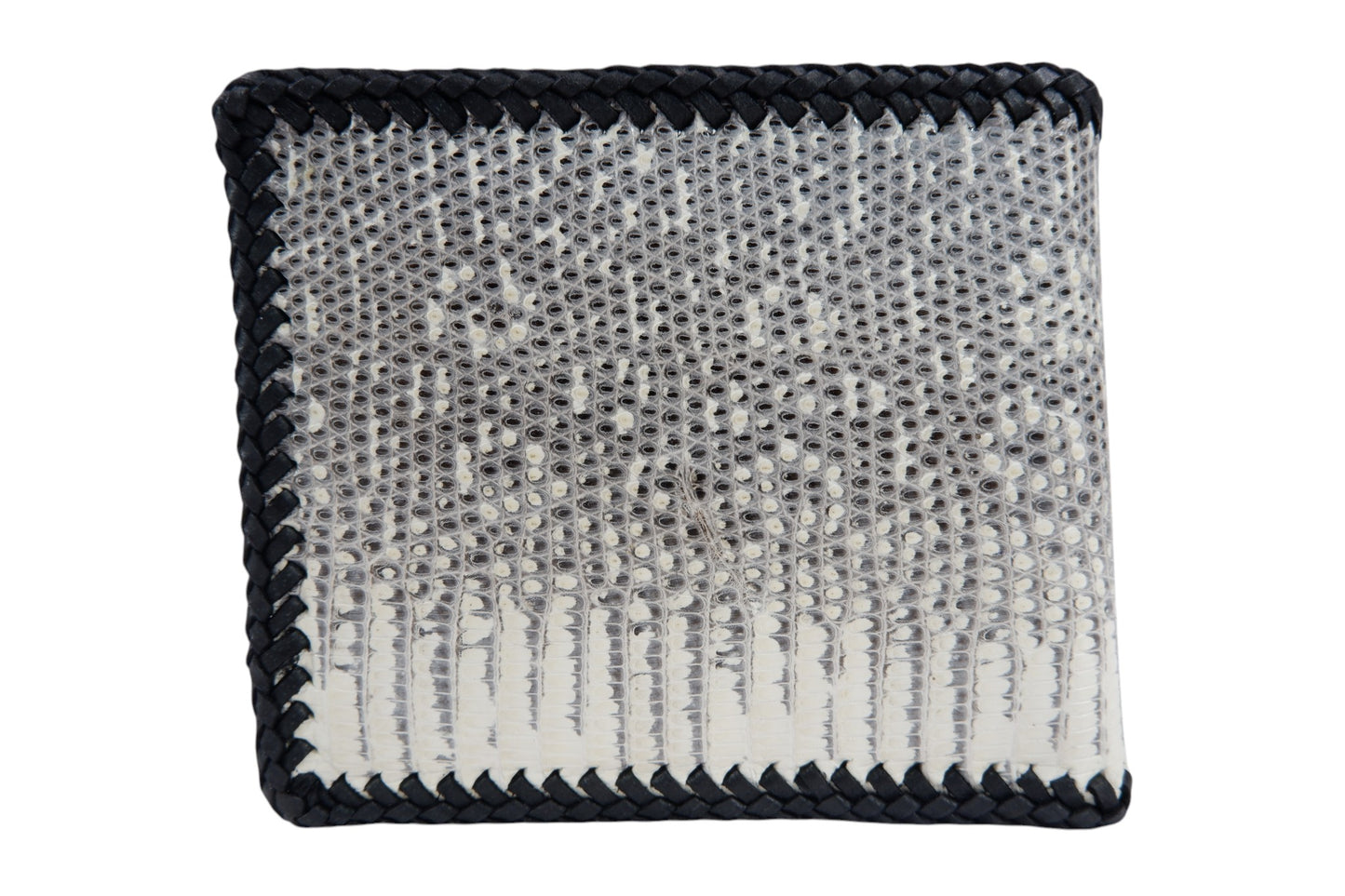 Genuine Lizard Skin Leather Handmade Bifold Wallet