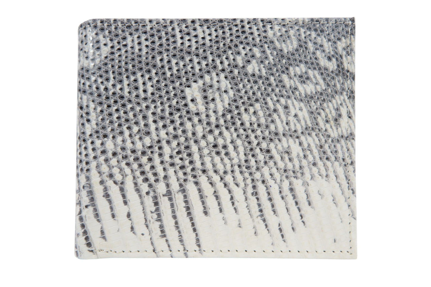 Genuine Lizard Skin Leather Bifold Wallet