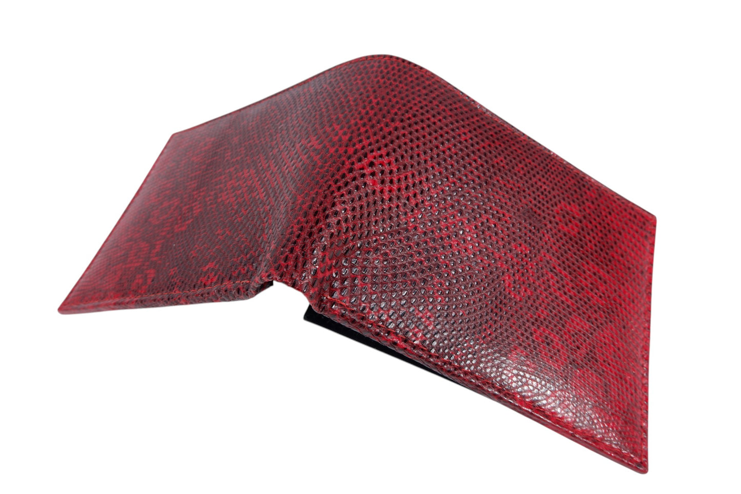 Genuine Lizard Skin Leather Bifold Wallet