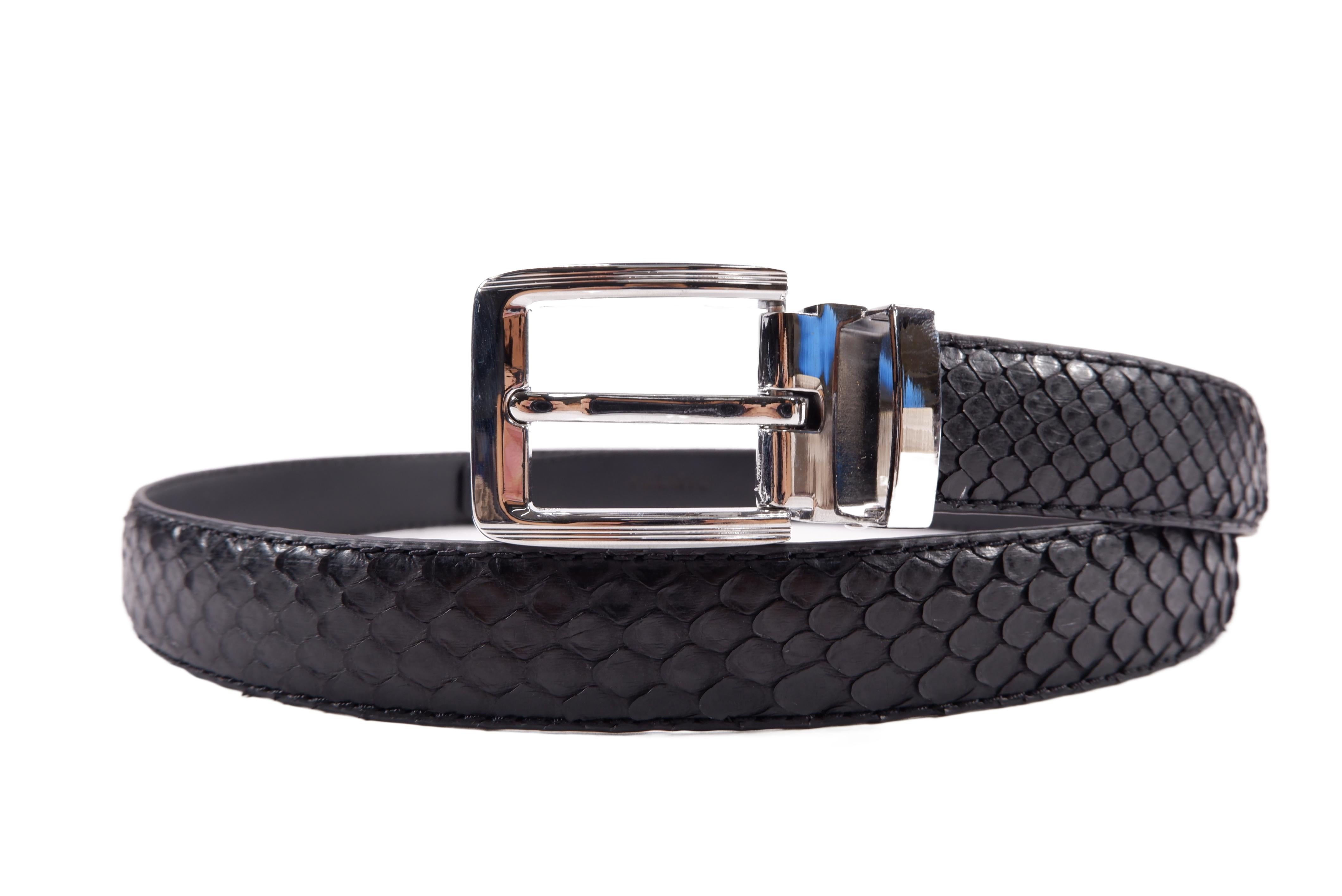 Genuine Python Snake Skin Leather Women's Belt – PELGIO