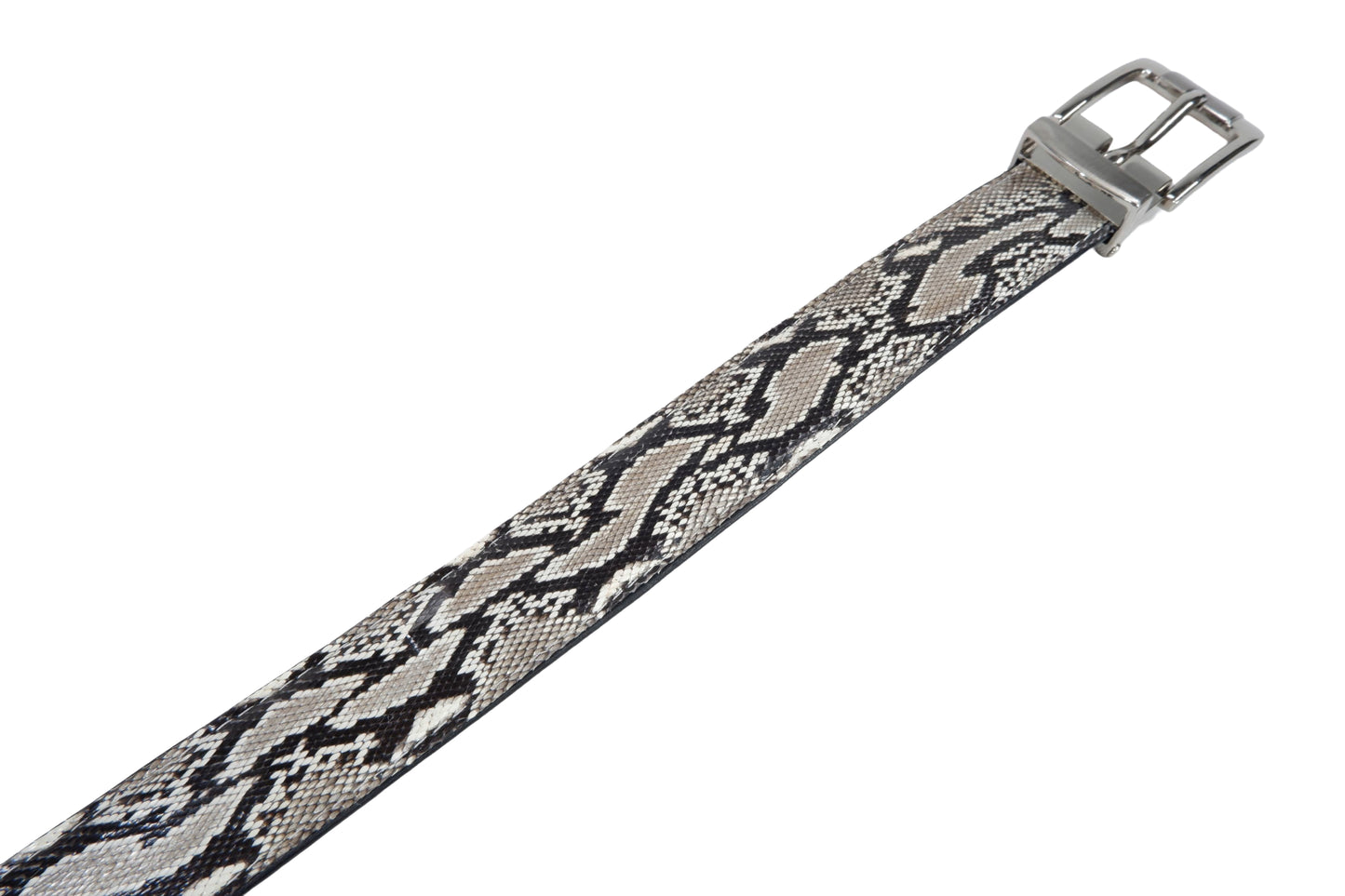 Genuine Python Snake Skin Leather Women's Belt