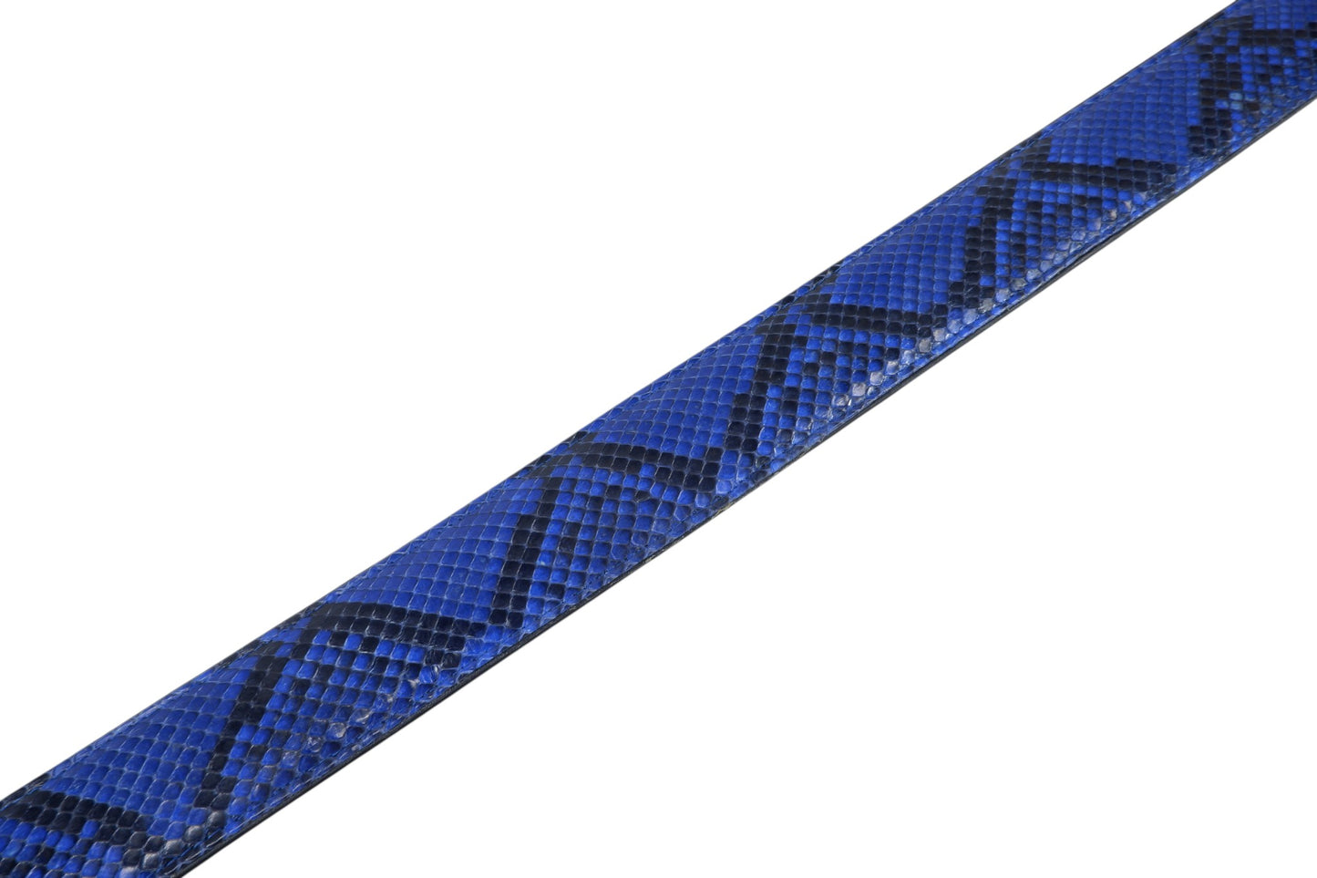Genuine Reticulated Python Snake Skin Leather Auto Locking Men's Belt