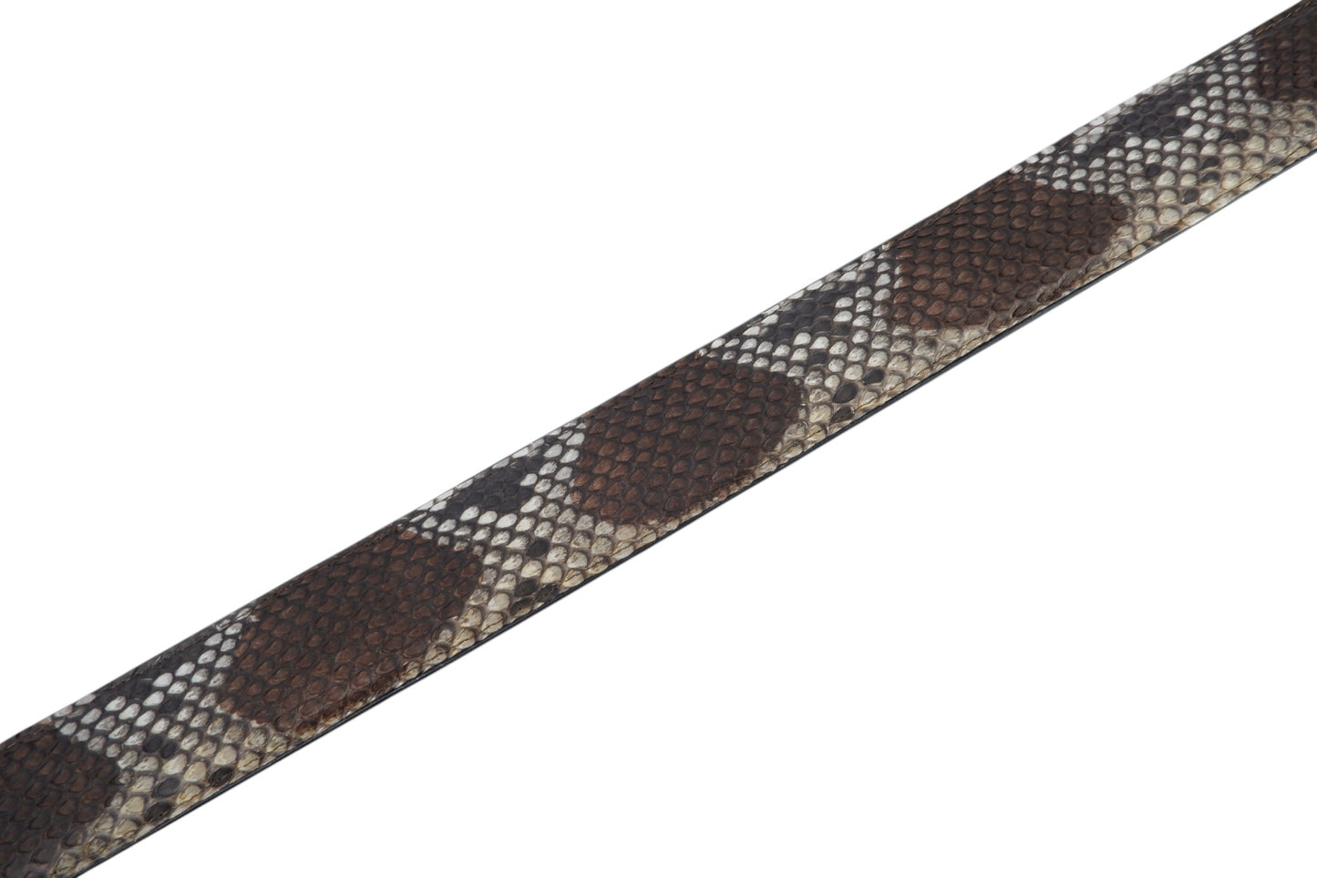 Genuine Reticulated Python Snake Skin Leather Casual Men's Belt