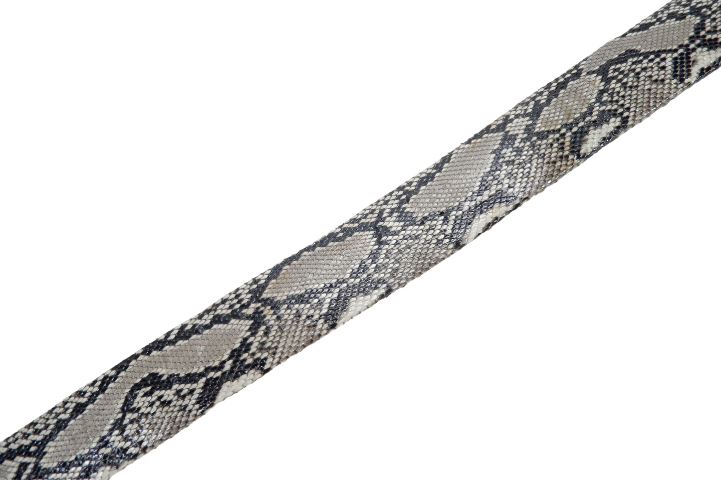 Genuine Python Snake Skin with Head Leather Dress Belt