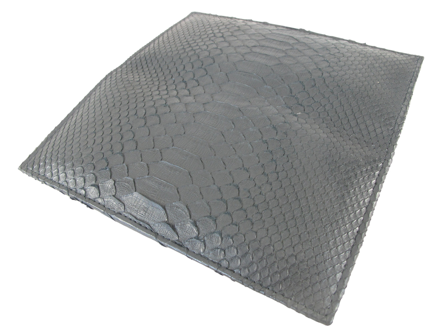 Genuine Python Snake Belly Skin Leather Long Checkbook Wallet