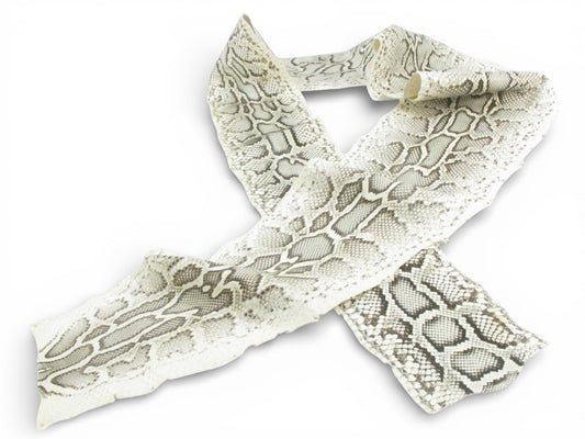 Genuine Burmese Python Skin Leather Hide Pelt Natural