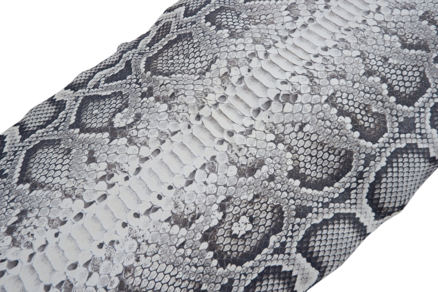 Genuine Burmese Python Belly Skin Leather Hide Pelt Natural
