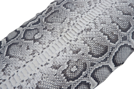 Genuine Burmese Python Belly Skin Leather Hide Pelt Natural
