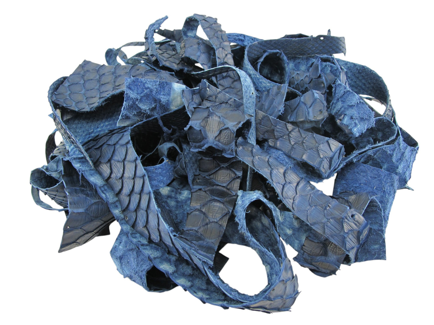 Genuine Python Snake Skin Leather Scraps Hide Pelt 100 grams
