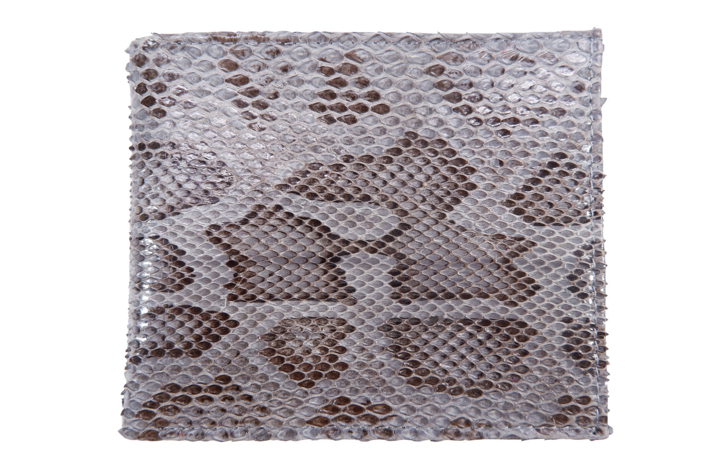 Genuine Burmese Python Snake Skin Leather Soft Bifold Wallet