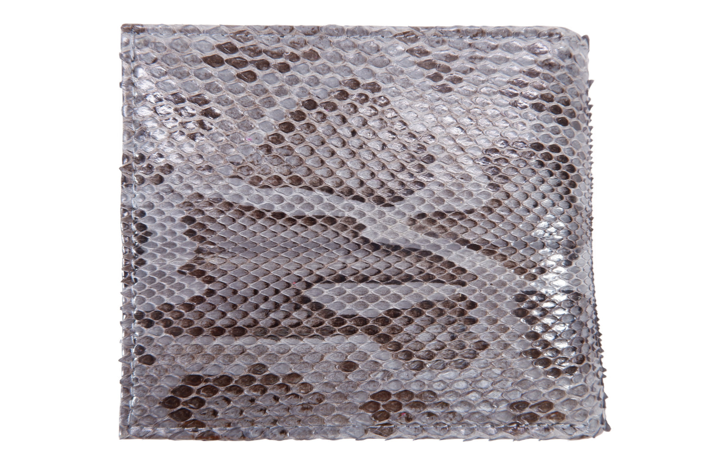 Genuine Burmese Python Snake Skin Leather Soft Bifold Wallet