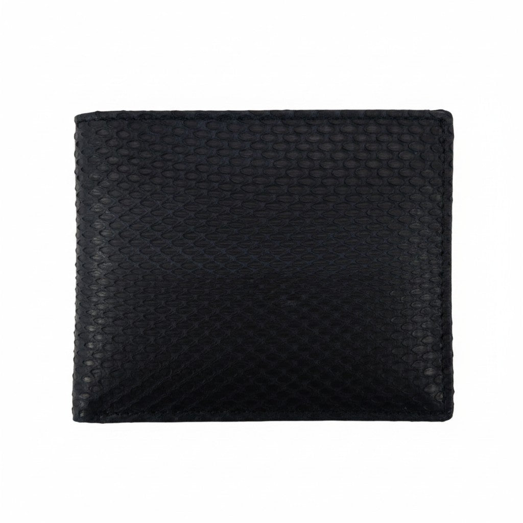 Genuine Reticulated Python Snake Skin Soft Bifold Wallet