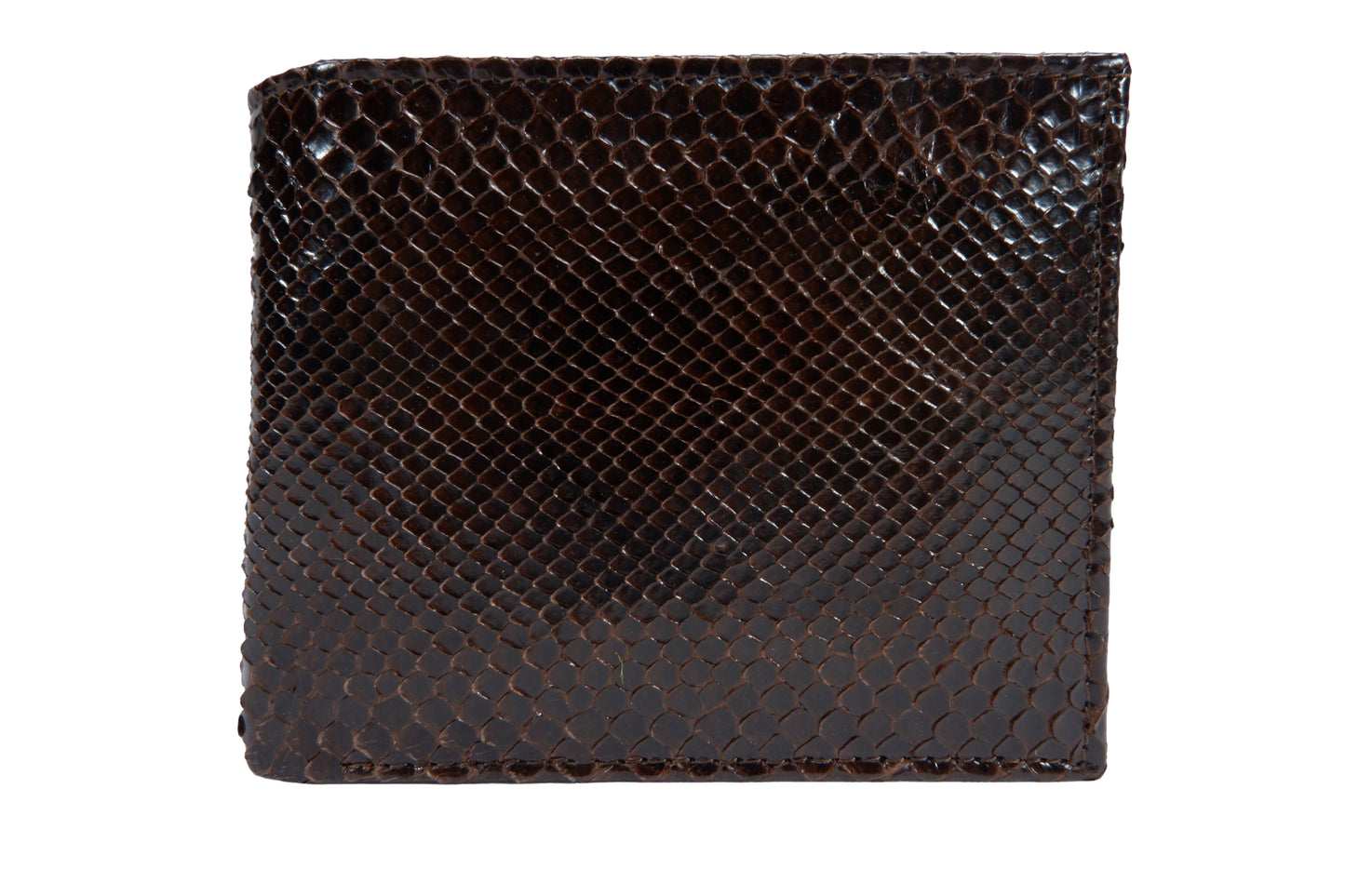Genuine Reticulated Python Snake Skin Soft Bifold Wallet