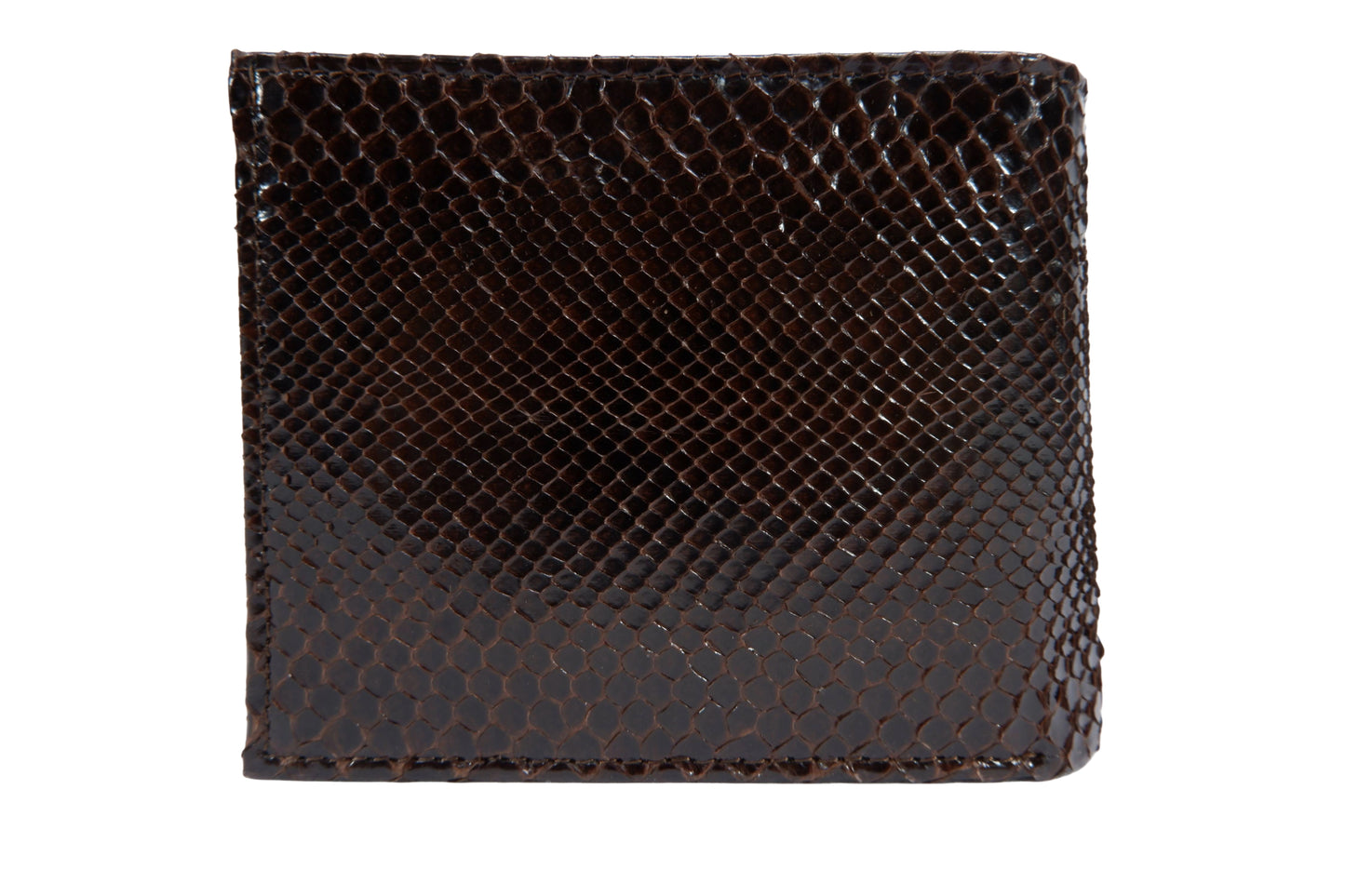 Genuine Reticulated Python Snake Skin Soft Bifold Wallet