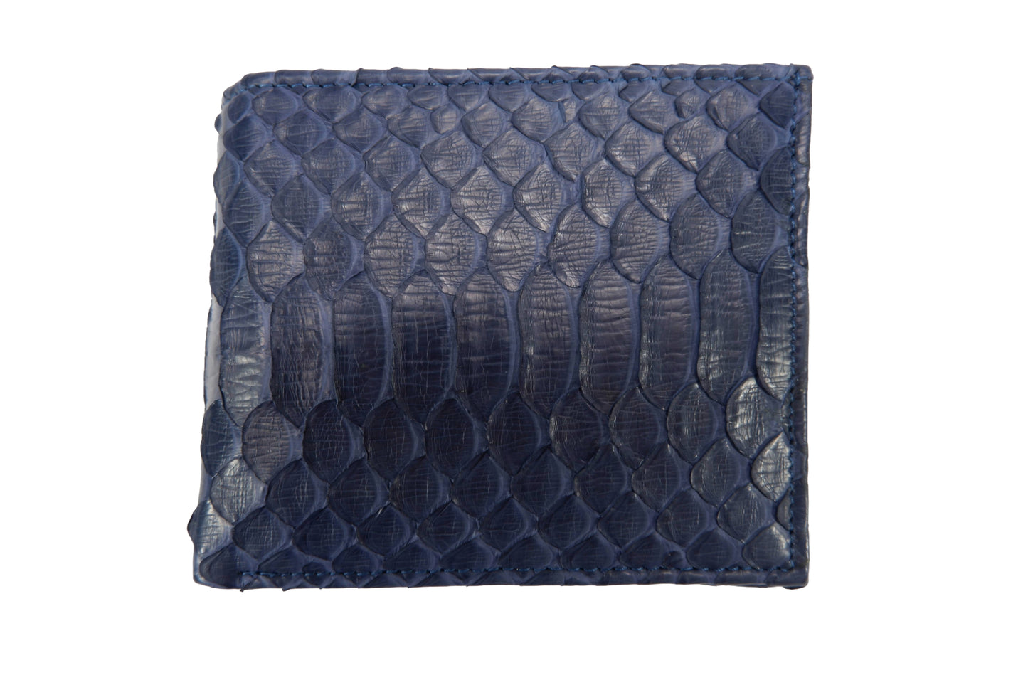 Genuine Python Belly Snake Skin Leather Soft Bifold Wallet