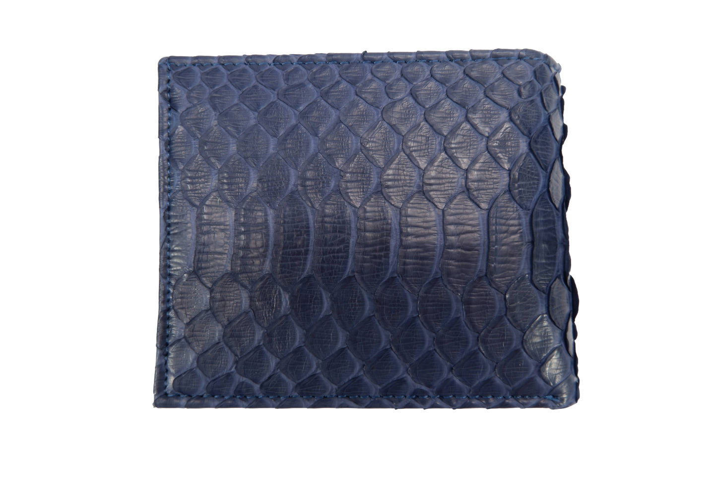 Genuine Python Belly Snake Skin Leather Soft Bifold Wallet